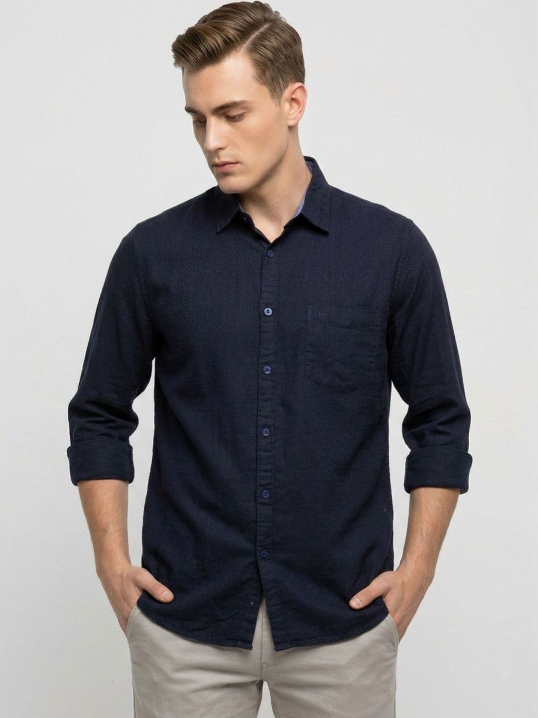 Parx Men Slim Fit Casual Shirt - view 1