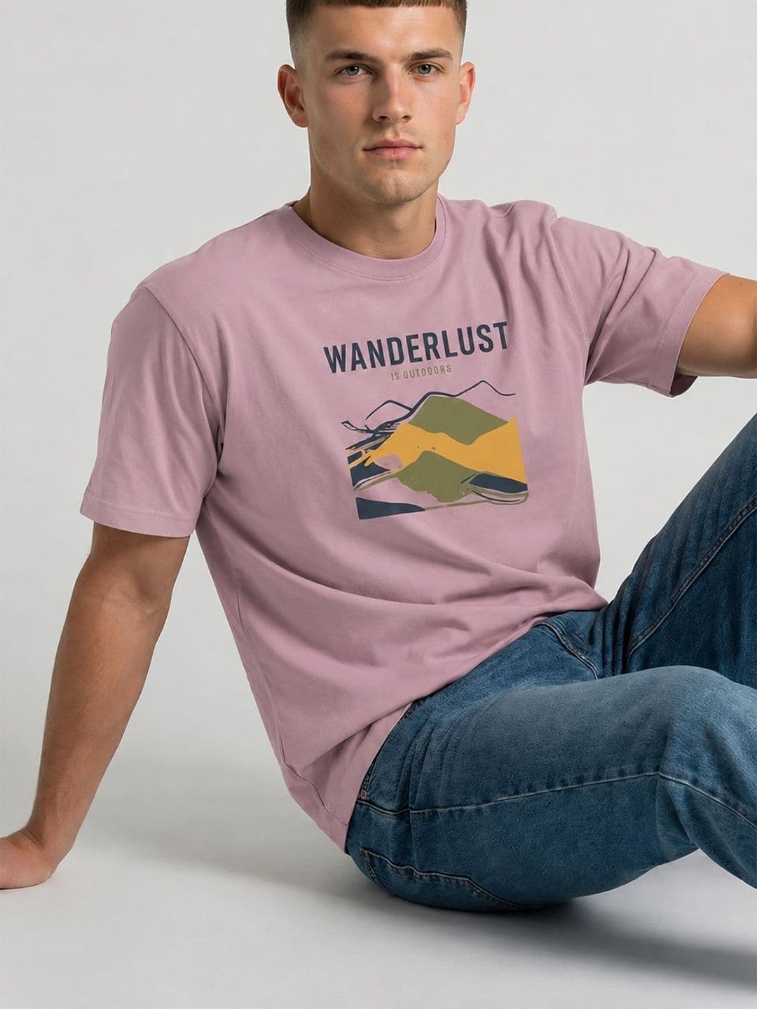 RAAX Men Printed Pure Cotton T-shirt - view 1