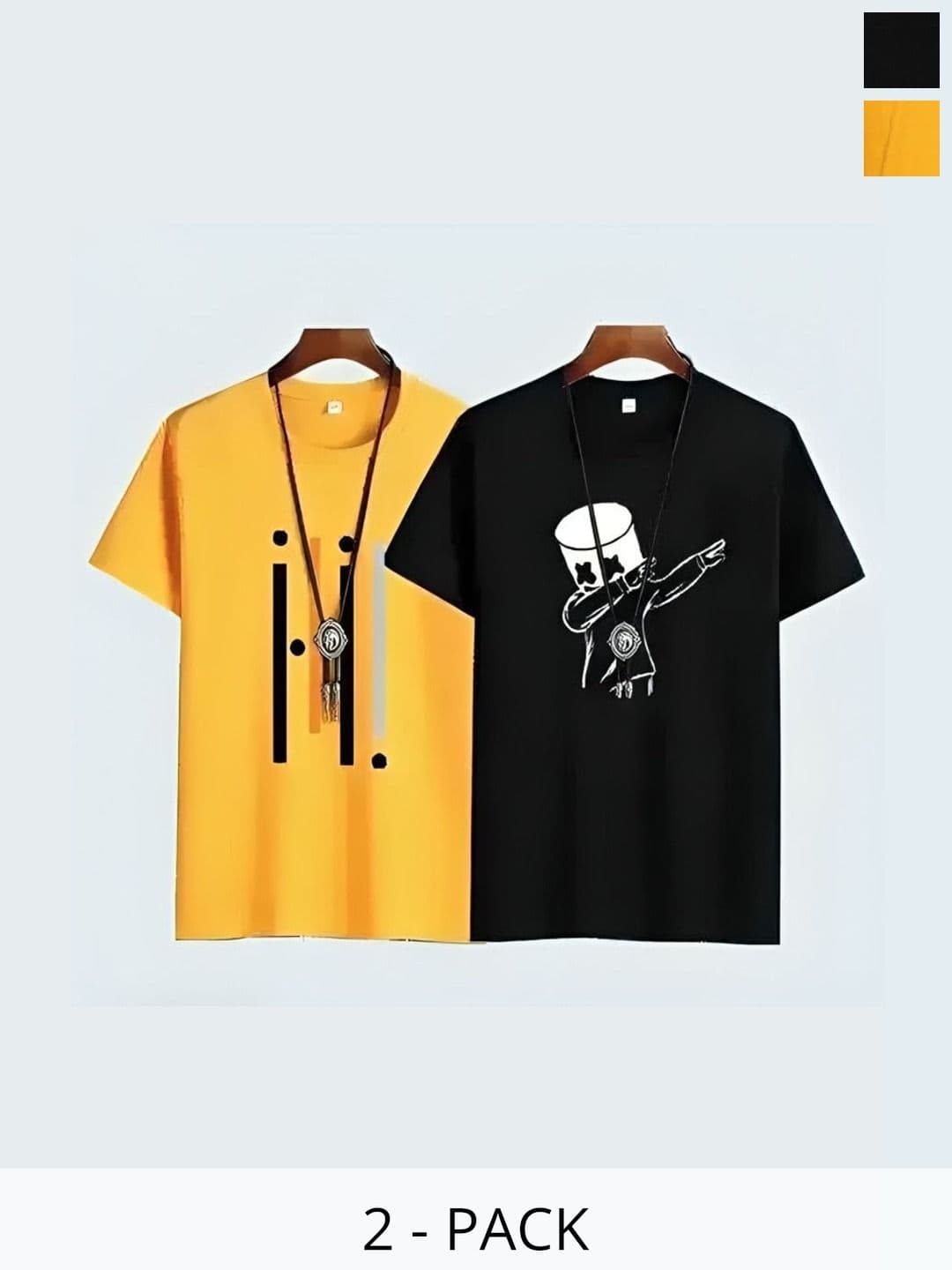 WIKE DENIMS Men 2 Printed T-shirt - view 1