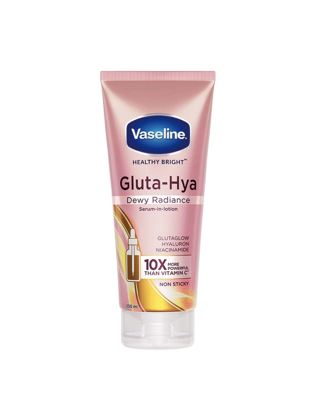 Vaseline Gluta-Hya Dewy Radiance Lotion with Glutathione - 200 ml - view 1
