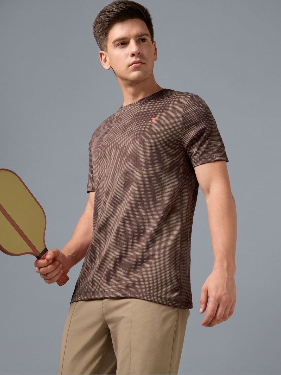 Technosport Men Camouflage Printed Slim Fit T-shirt - view 1