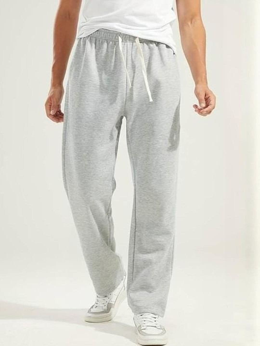 POSU TRENDZ Men Relaxed Loose Fit High-Rise Trousers - view 1
