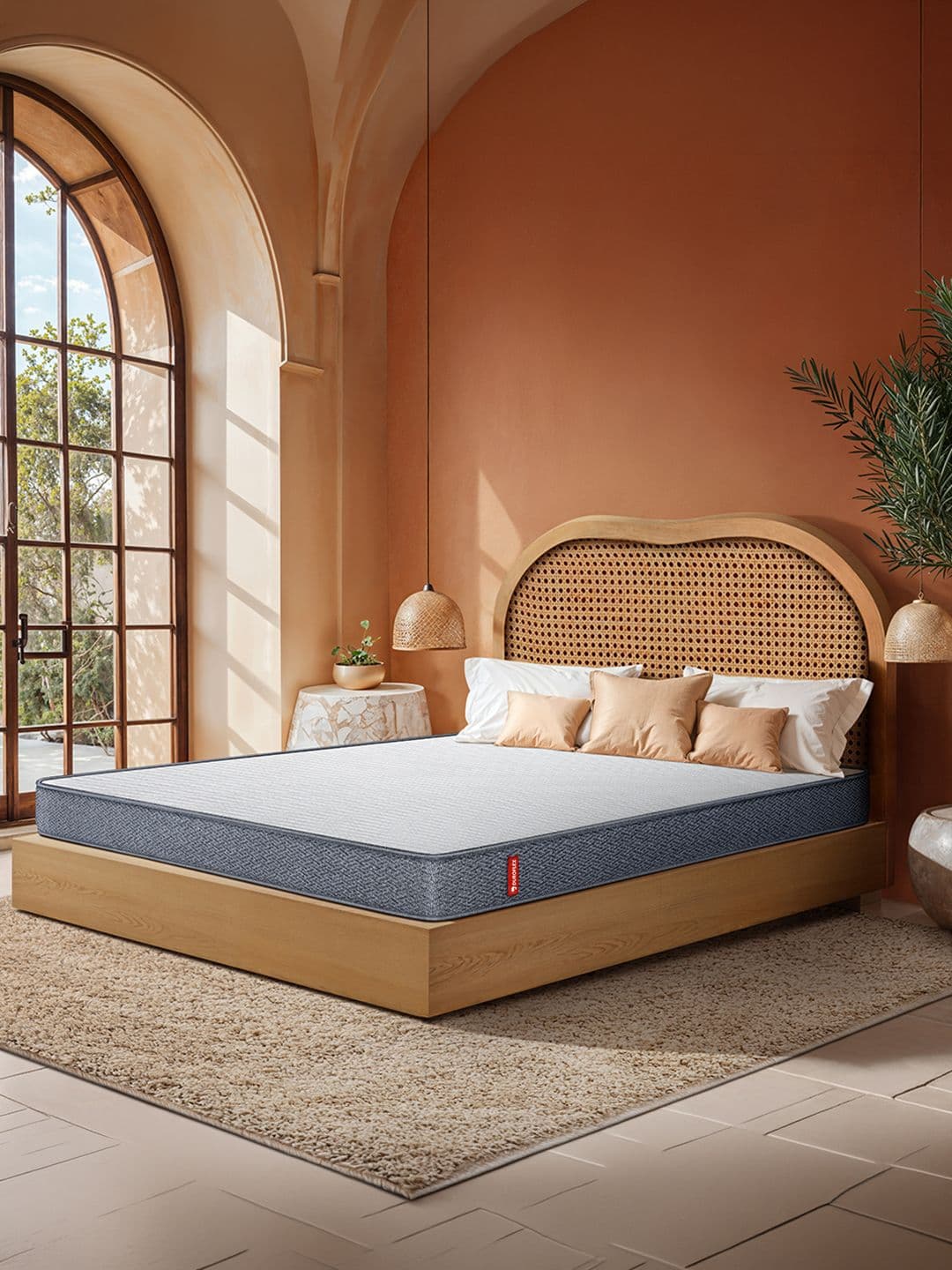 Duroflex LiveIn 2 In 1 Reversible Soft & Firm Sides Foam 5" Double Mattress (78x48 Inch) - view 1