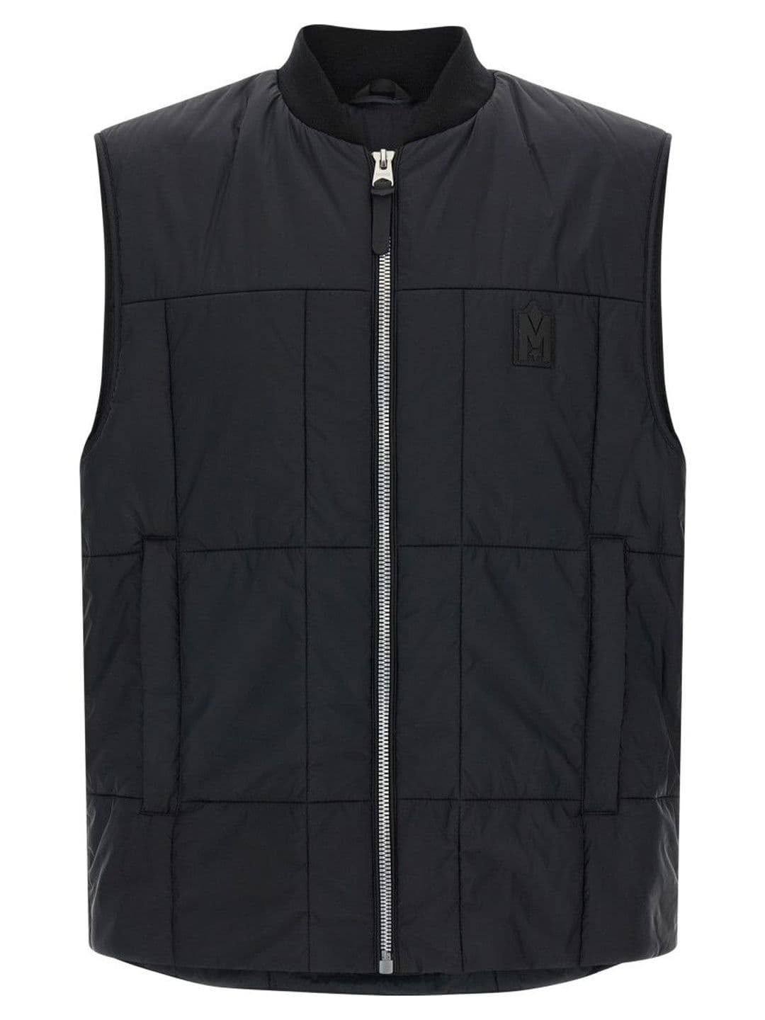 Mackage Black Sleeveless Logo Jacket - view 1