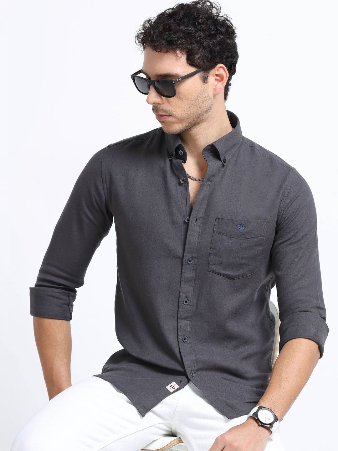 FashionDistrict Men Relaxed Casual Shirt - view 1