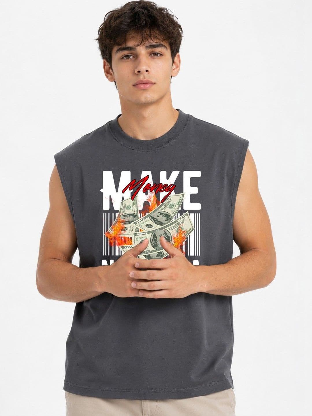 Moda Rapido Printed Cotton Tank - view 1