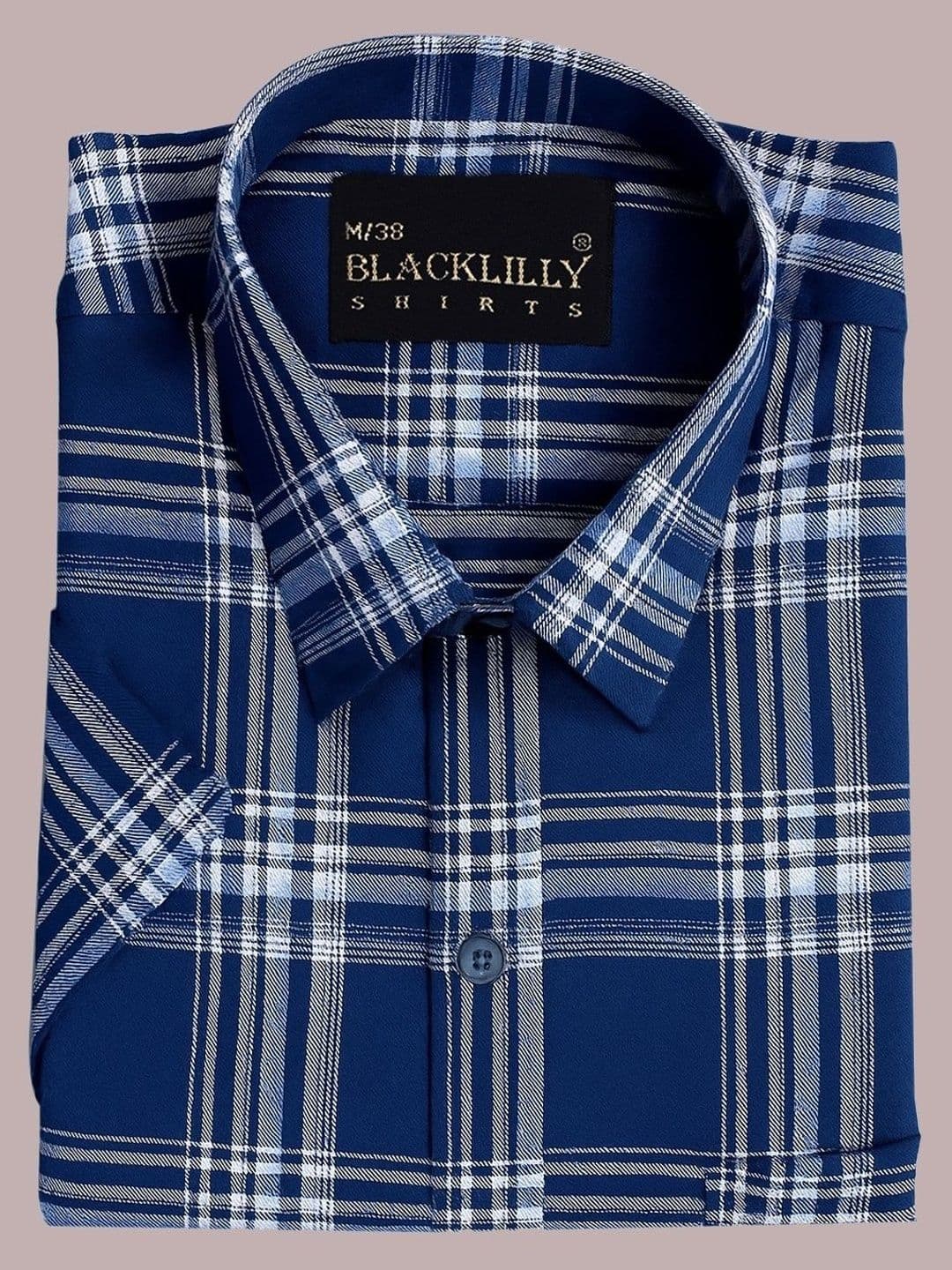 BLACKLILLY Men Standard Slim Fit Checked Casual Shirt - view 1
