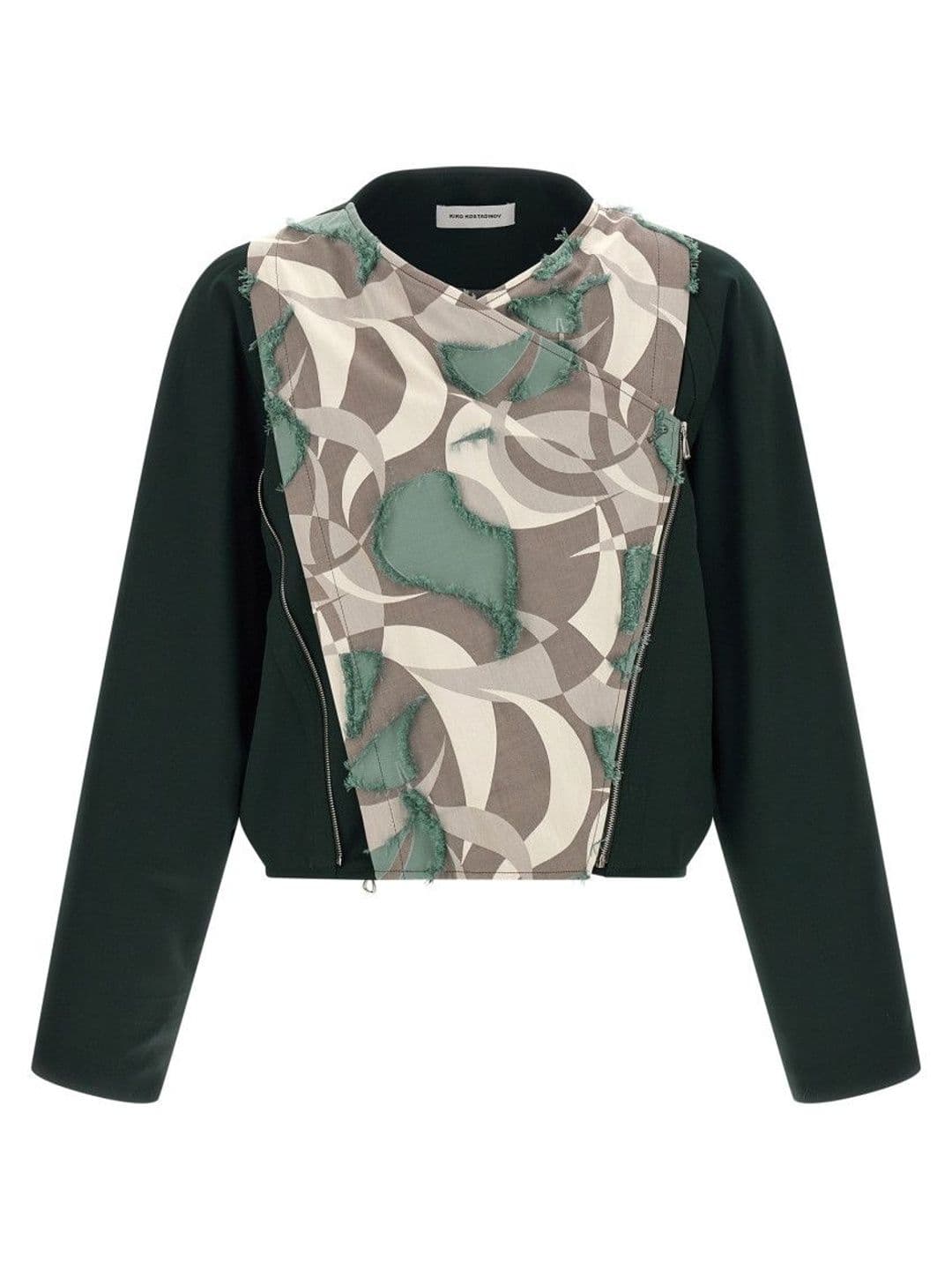 Kiko Kostadinov Black V Neck Jacket - view 1