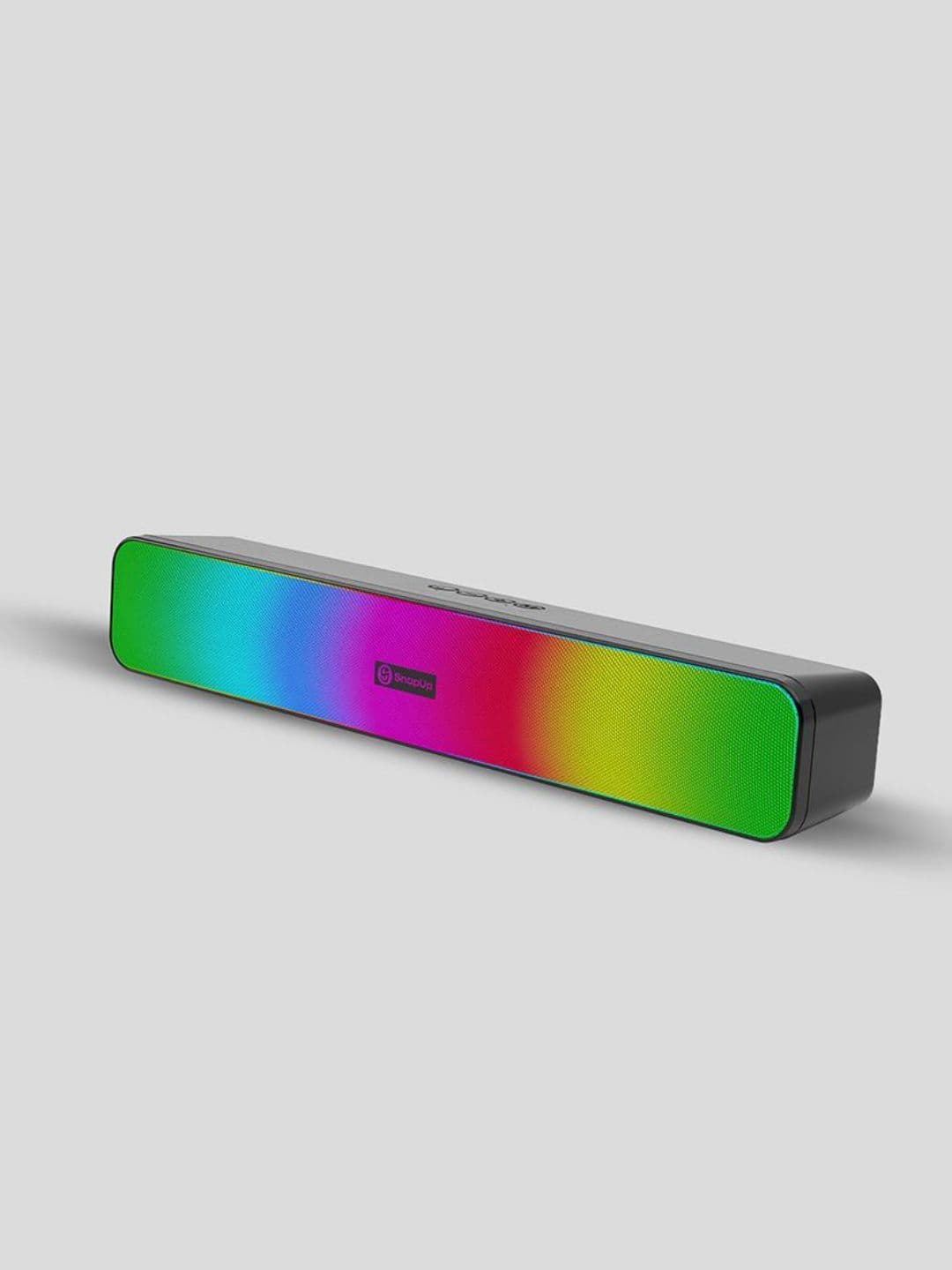SnapUp Vibing Black Flash Portable Bluetooth Speaker - view 1