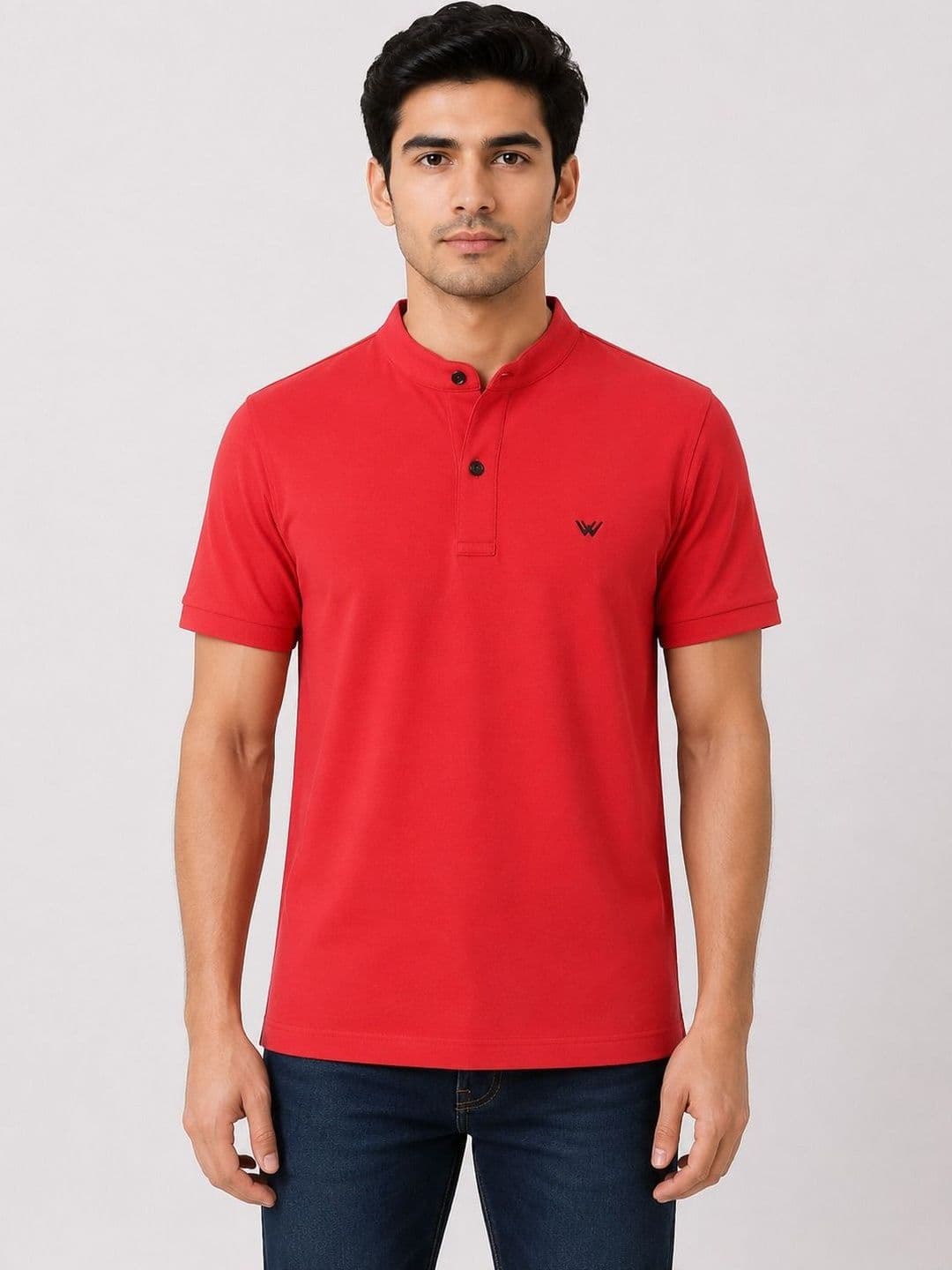 WILD COPS Men Henley Neck T-shirt - view 1