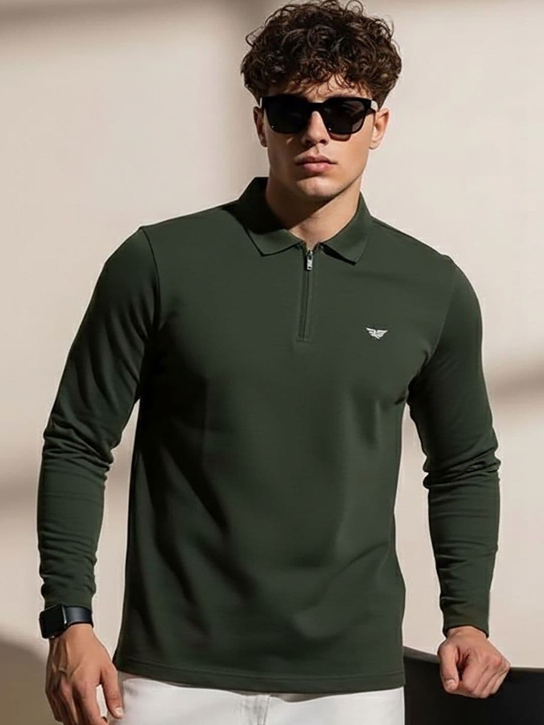 Kook N Keech Men Brand Logo Polo Collar T-shirt - view 1