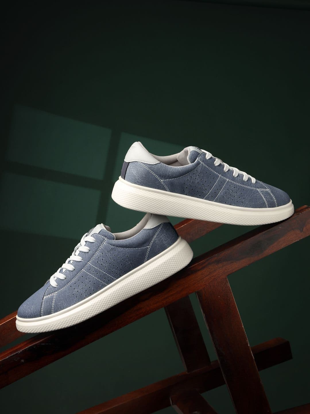 HOS Men EVAN Solid Sneakers Lace-Up Casual Comfortable Everyday Wear Shoes - view 1