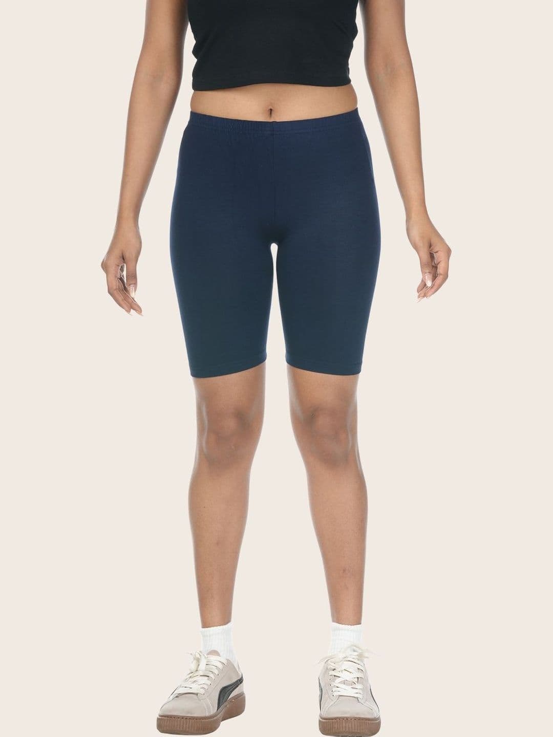 Fly Birds Women Pack Of 2 Viscose Blend Solid Shorts - view 1