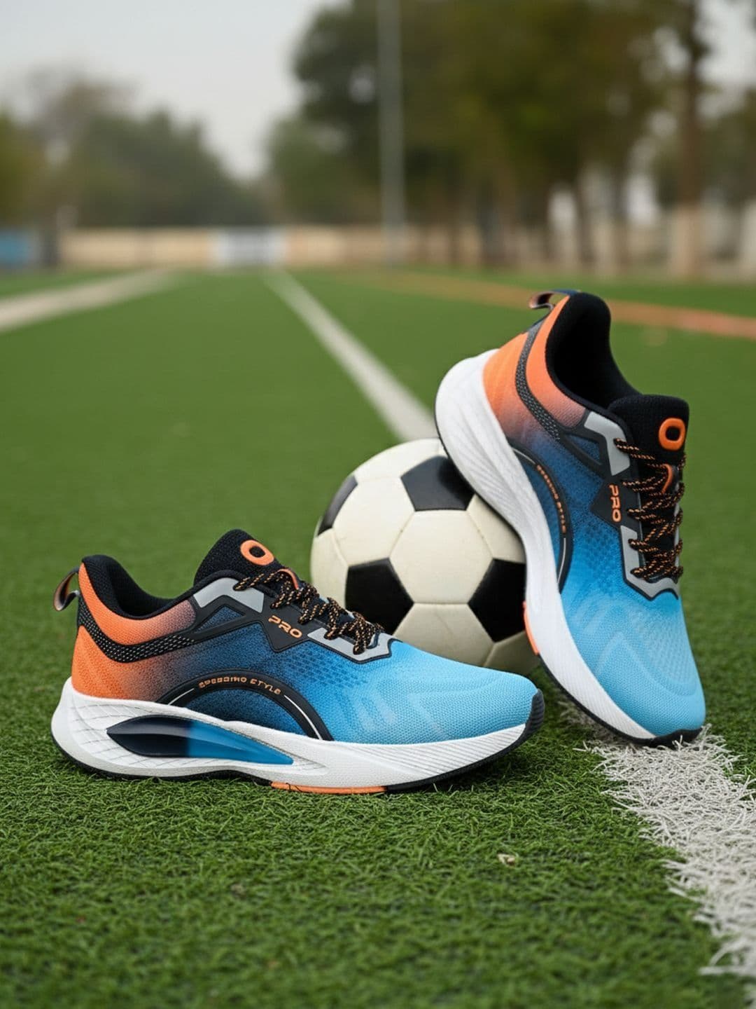 Khadims Men Textile Running Non-Marking Shoes - view 1