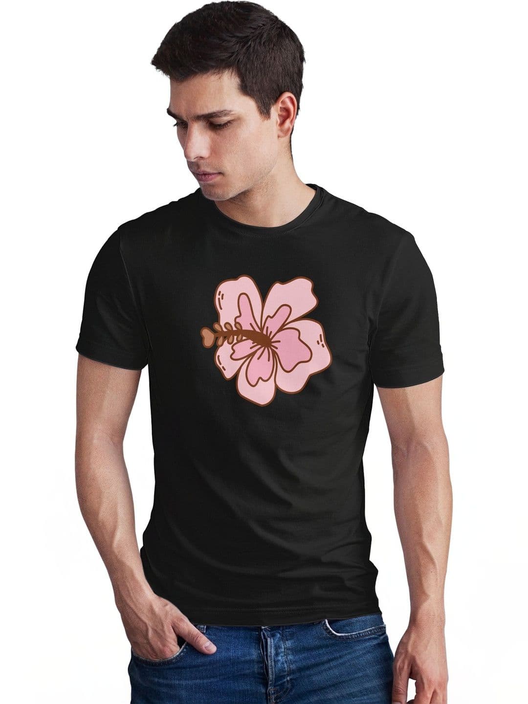 Seekbuylove Men Floral Printed Bio Finish T-shirt - view 1