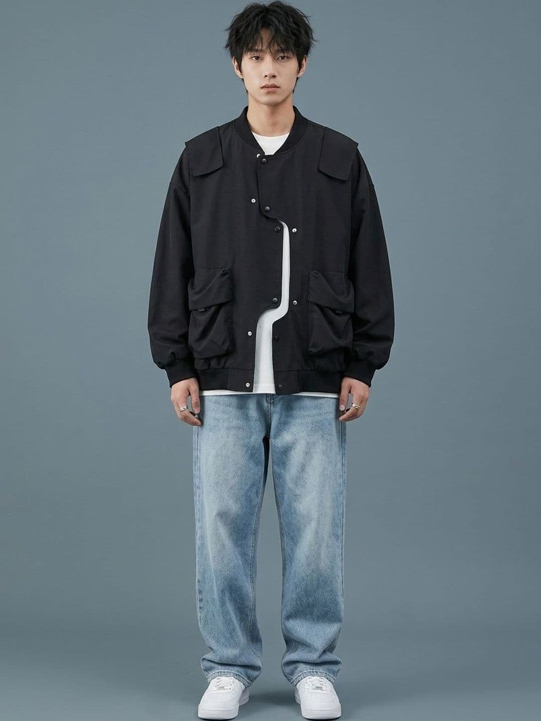 ATELIER REBEL Men Outdoor Bomber Jacket - view 1