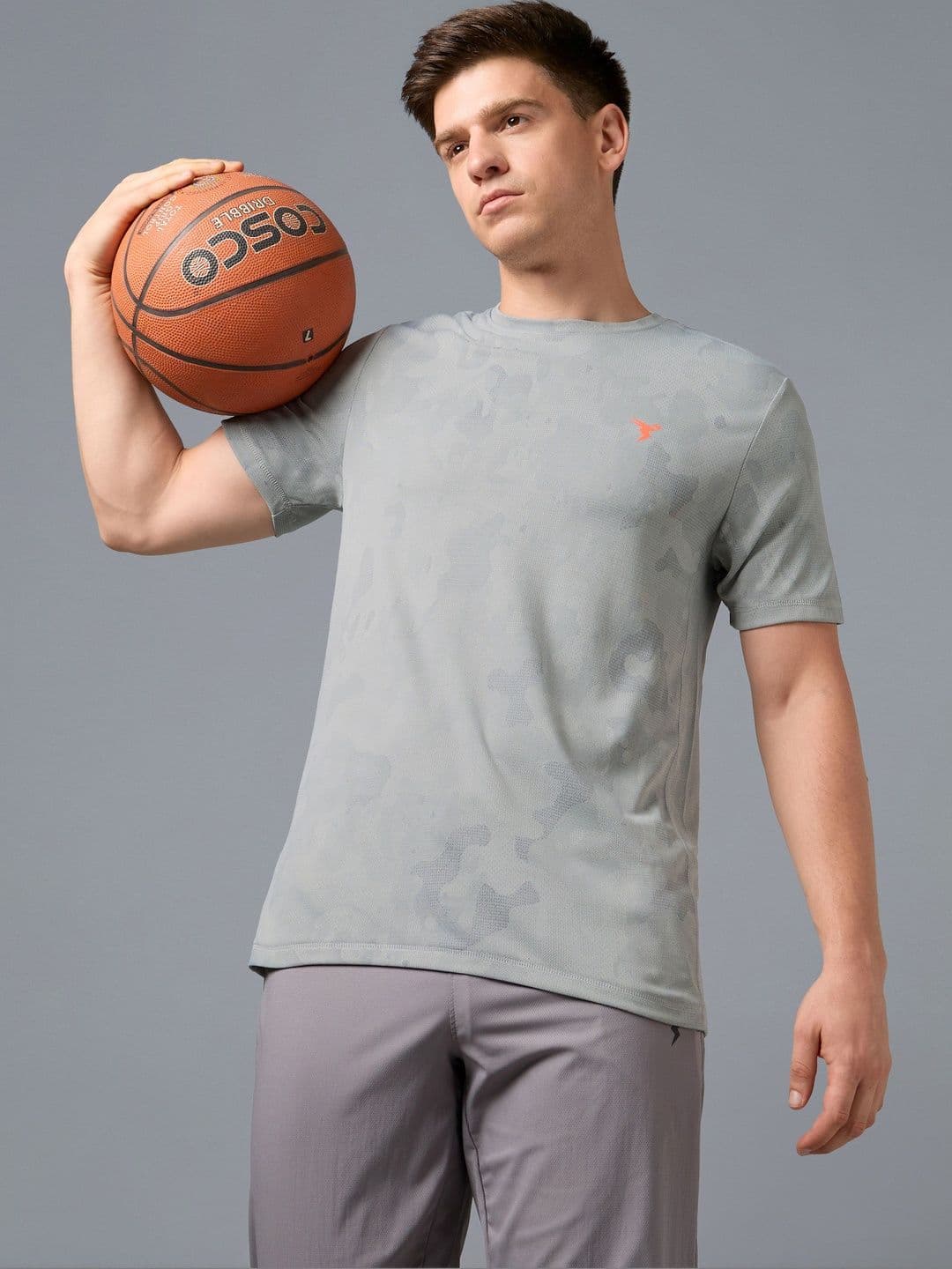 Technosport Men Camouflage Printed Slim Fit T-shirt - view 1