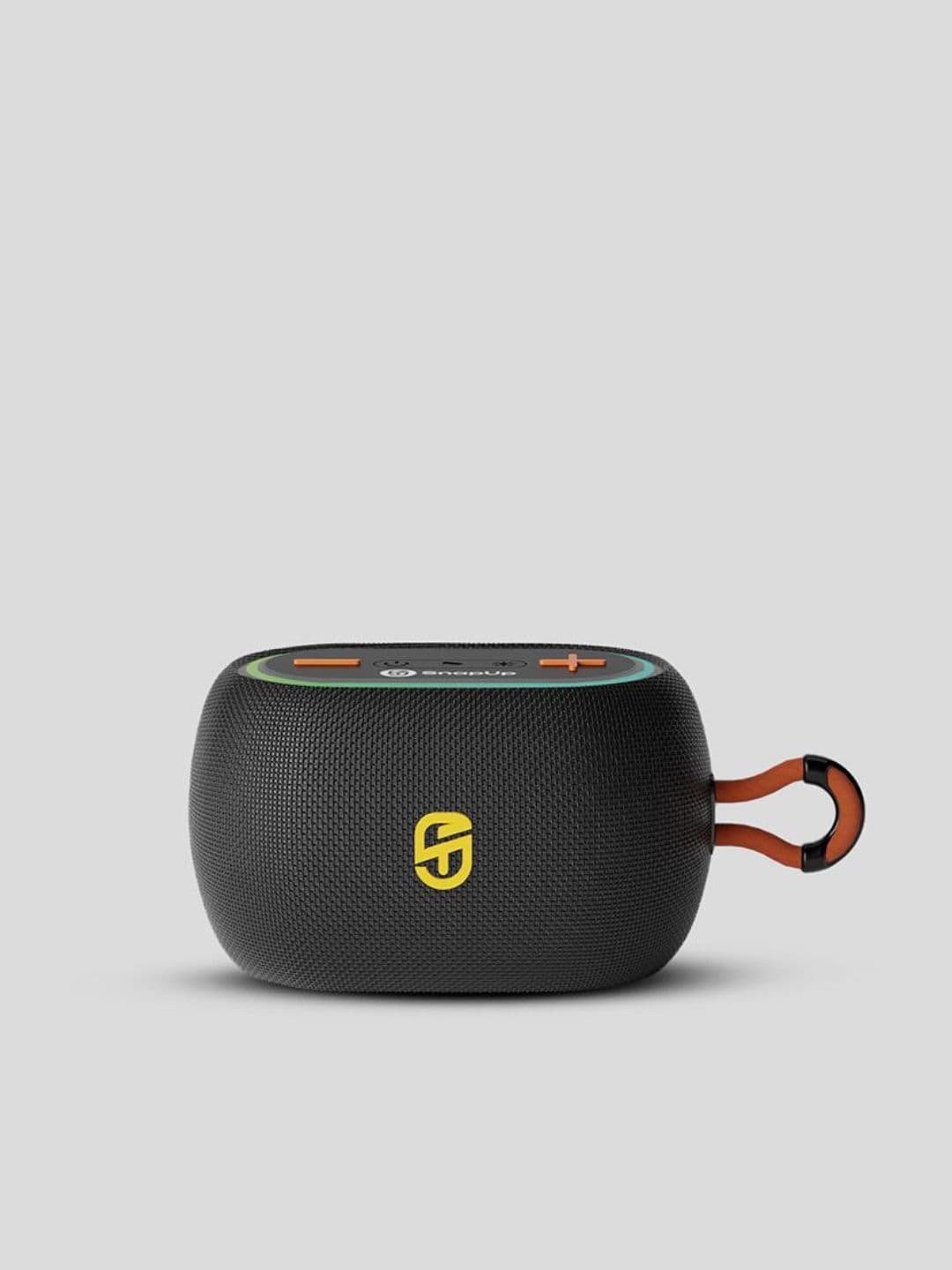 SnapUp Groovy Black Groove Vibe Portable Bluetooth Speaker - view 1