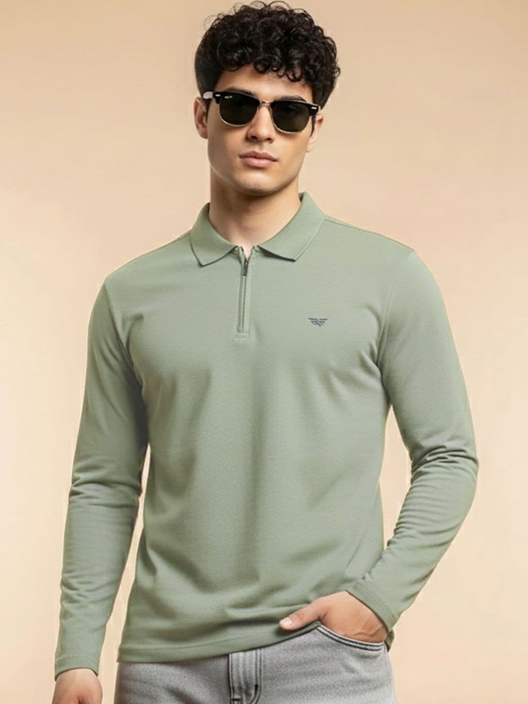 Kook N Keech Men Brand Logo Polo Collar T-shirt - view 1