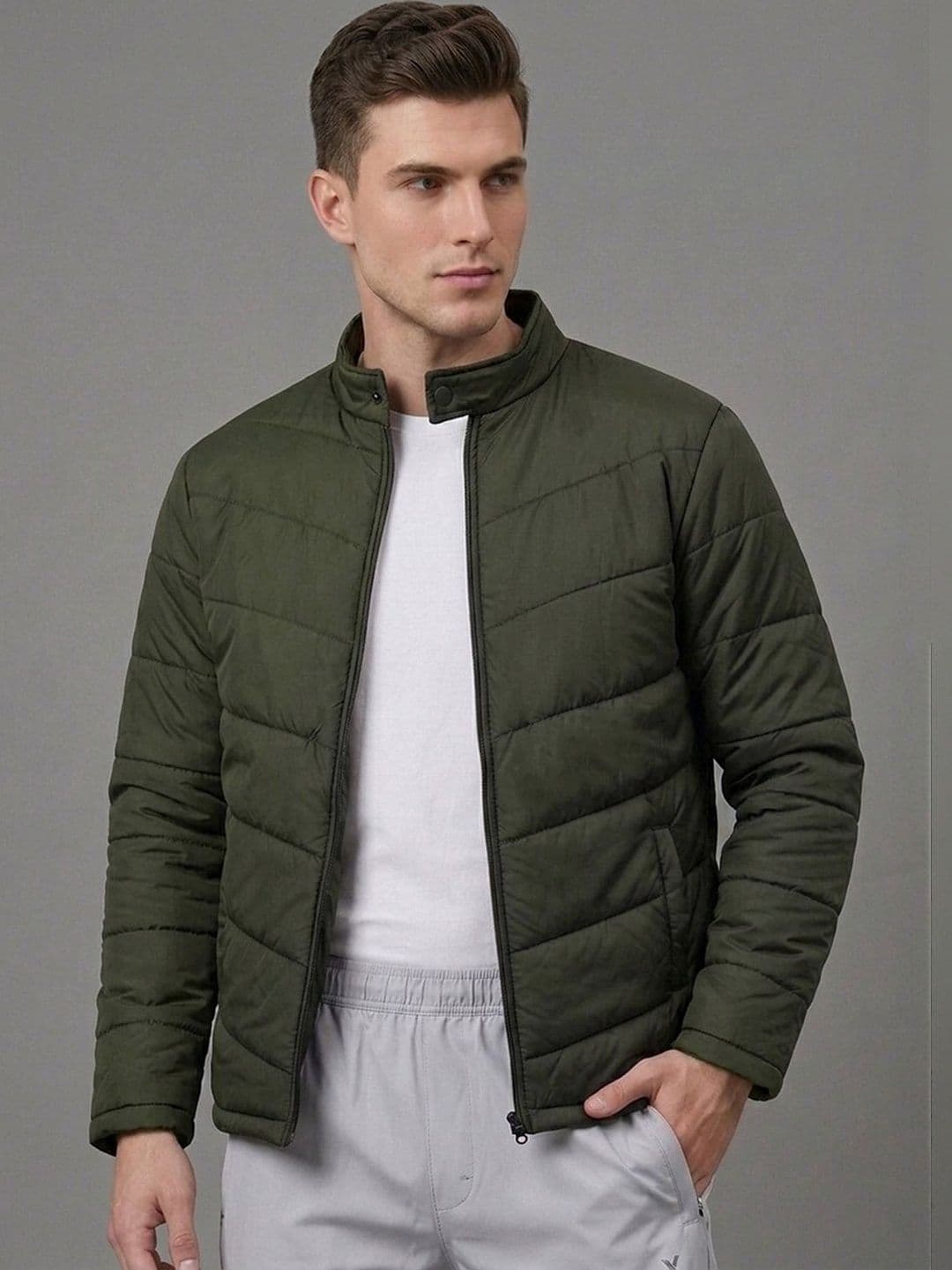 MOUNTAIN COLOURS Men Lightweight Outdoor Puffer Jacket - view 1