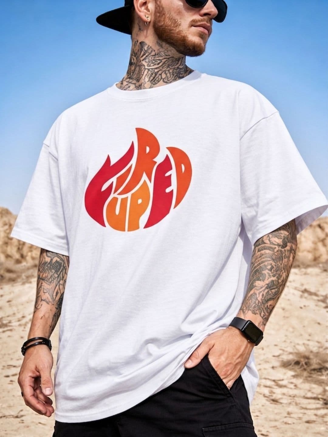 PATOIS Men Typography Printed T-shirt - view 1