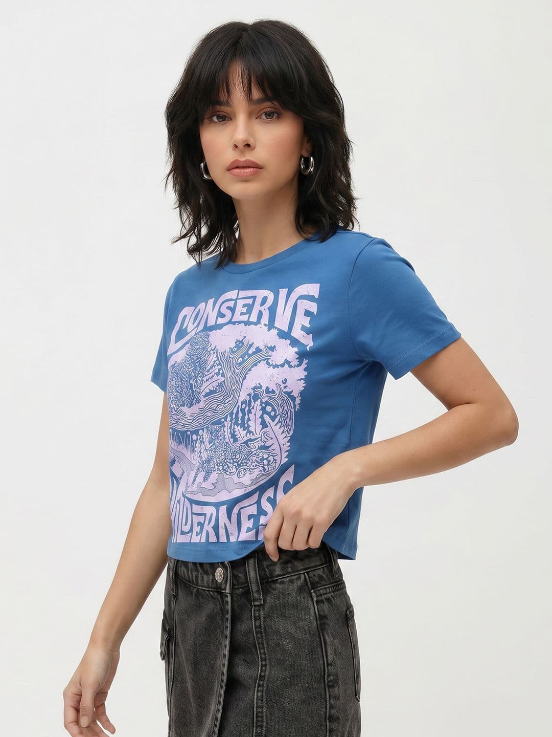 The Roadster Life Co. Typography Printed T-shirt - view 1