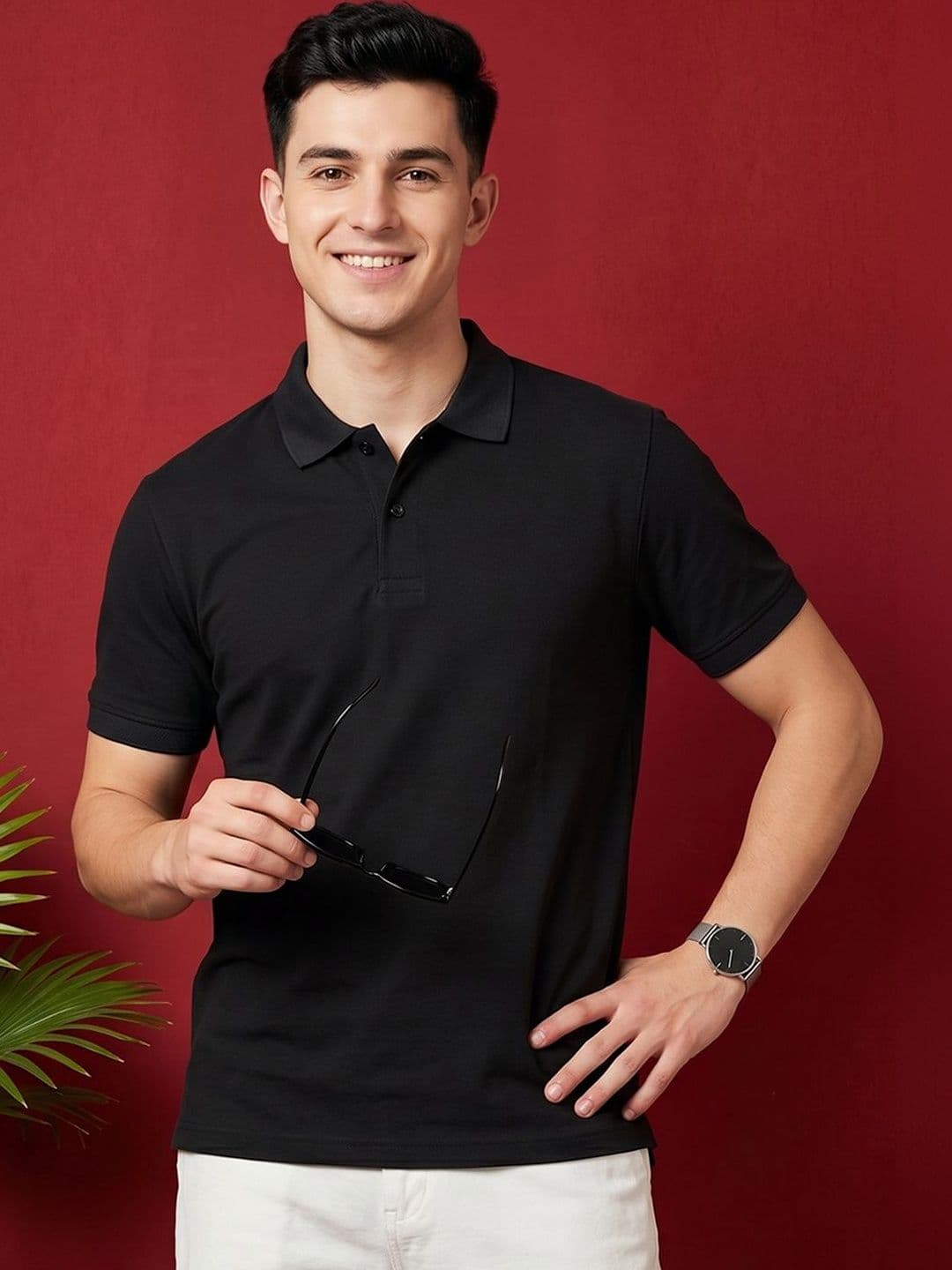 Moda Rapido Men Polo Collar T-shirt - view 1
