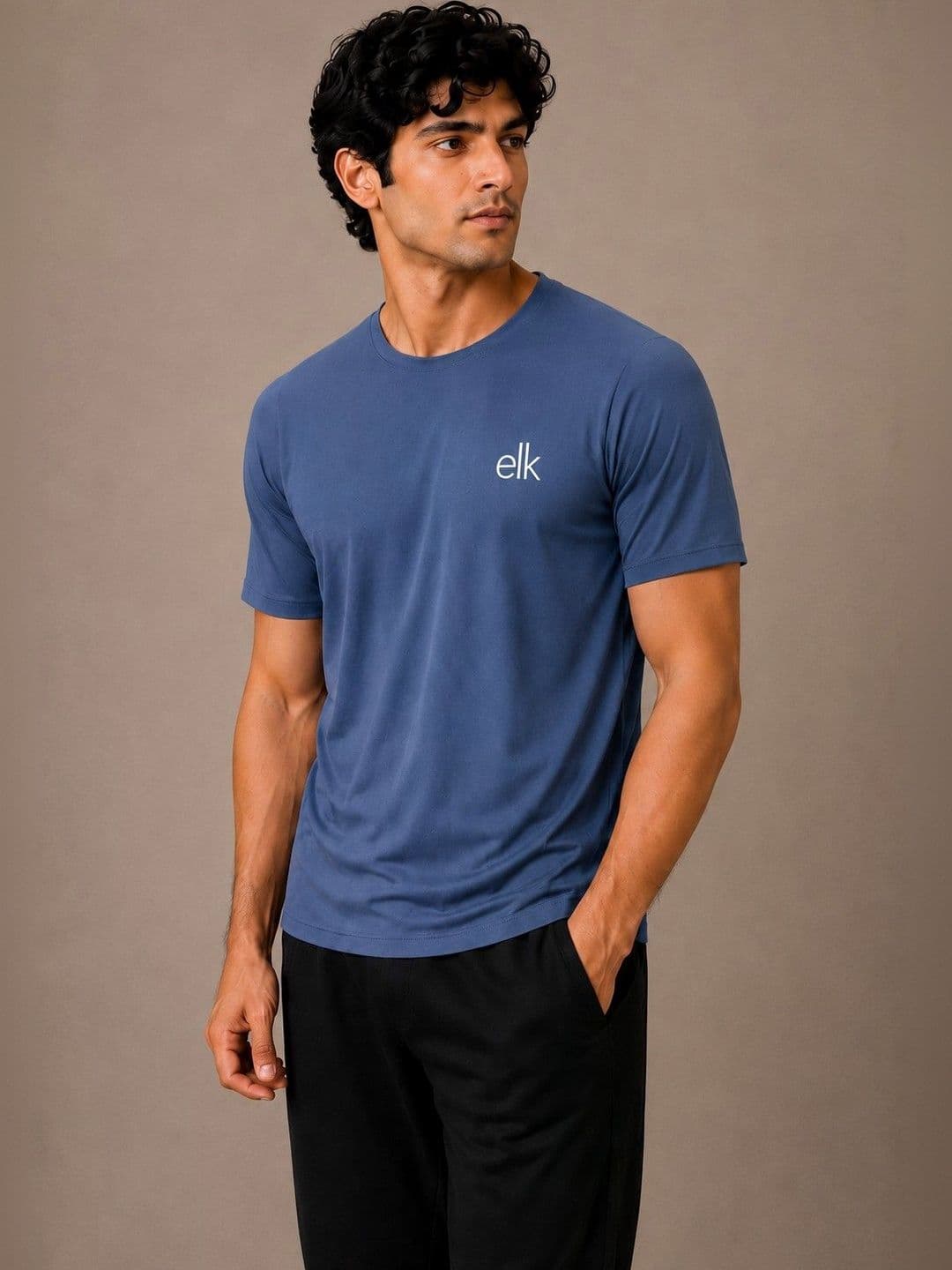 ESTYLISHKART Men Brand Logo Printed T-shirt - view 1
