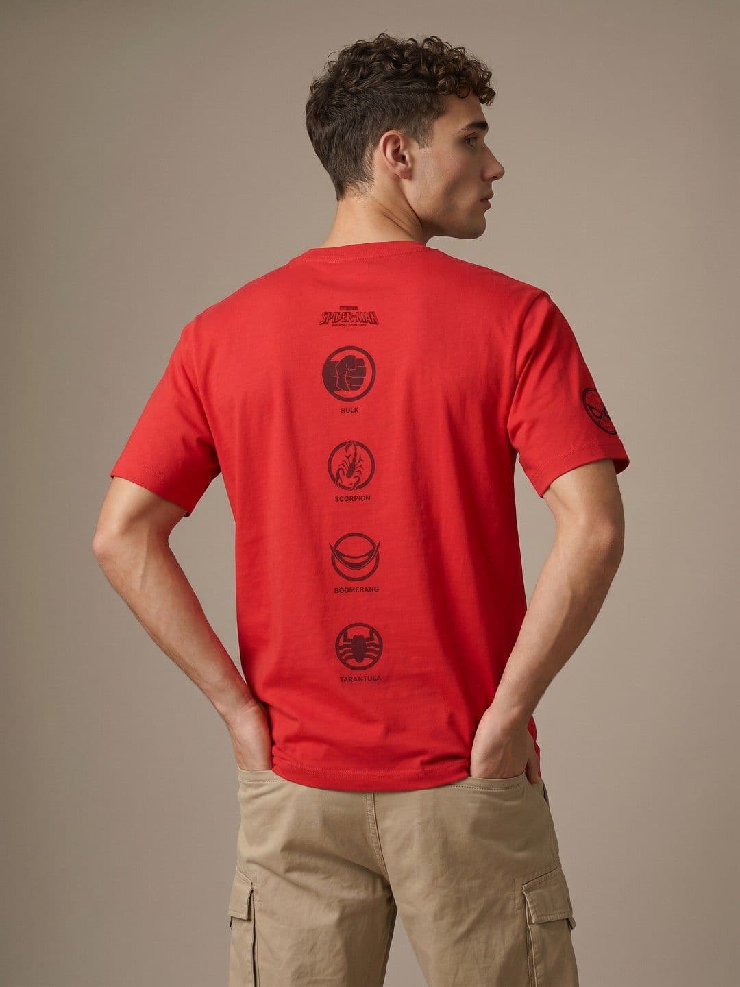 glitchez Spider-Man Spider Man Regular Fit T-shirt - view 1