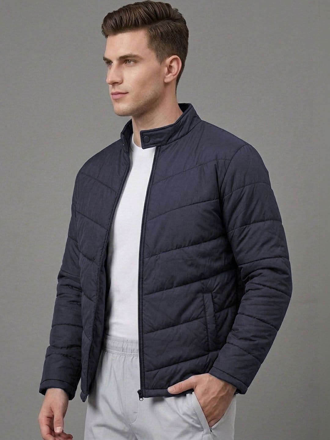 MOUNTAIN COLOURS Men Lightweight Outdoor Puffer Jacket - view 1