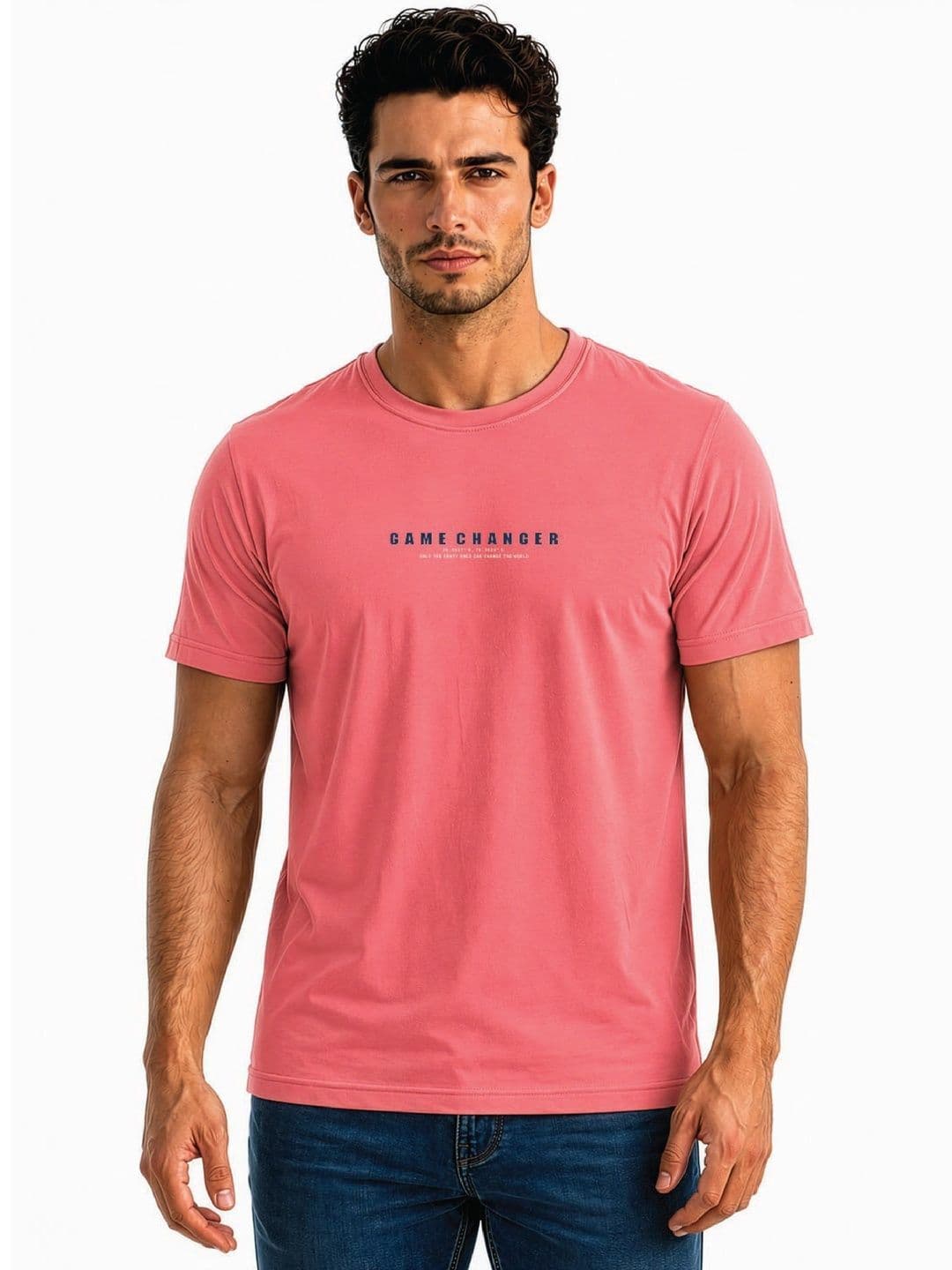 Status Quo Men Typography Printed Pure Cotton T-shirt - view 1