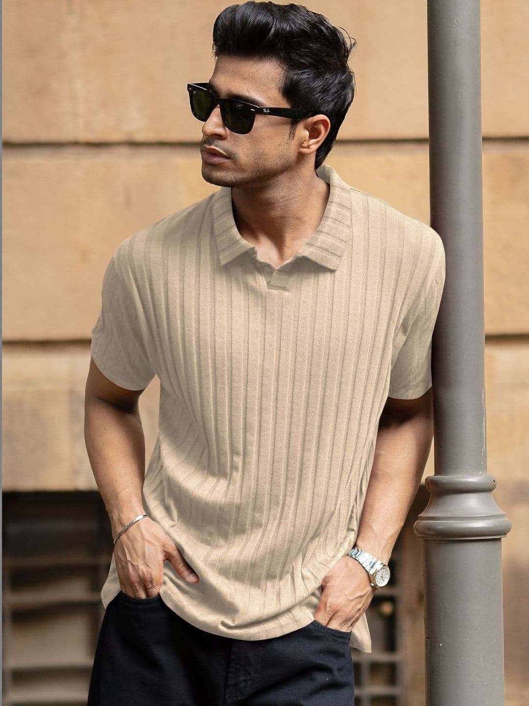 Moda Rapido Men Polo Collar T-shirt - view 1