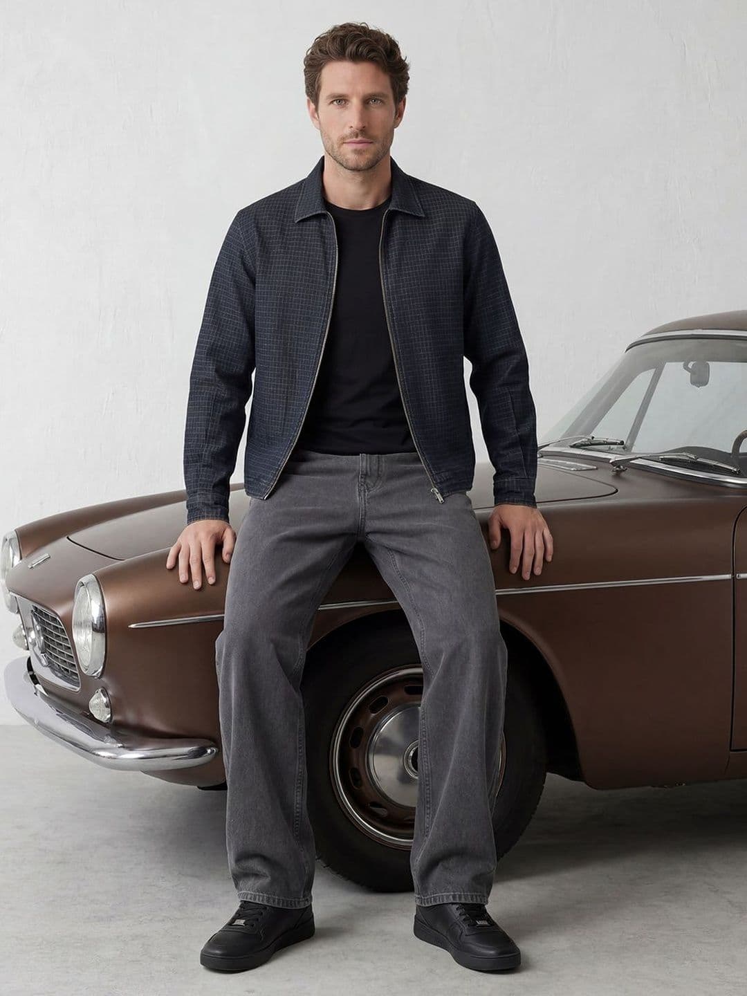 WROGN Men Checked Bomber Jacket - view 1