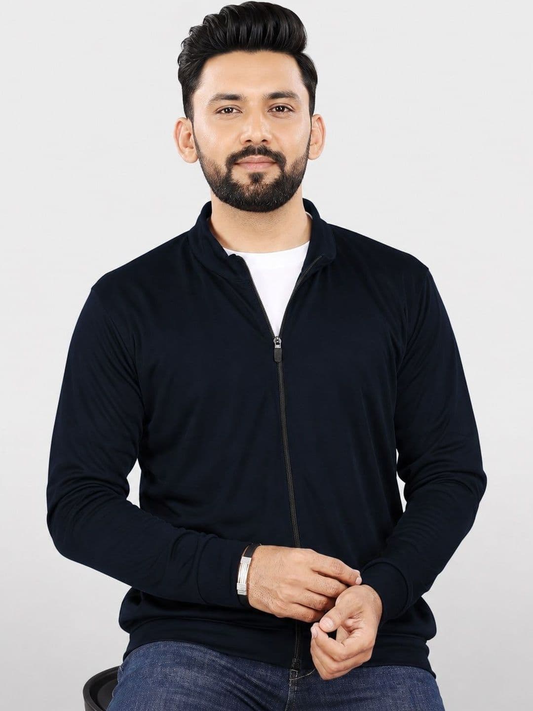 Veehaus Men Running Open Front Jacket - view 1