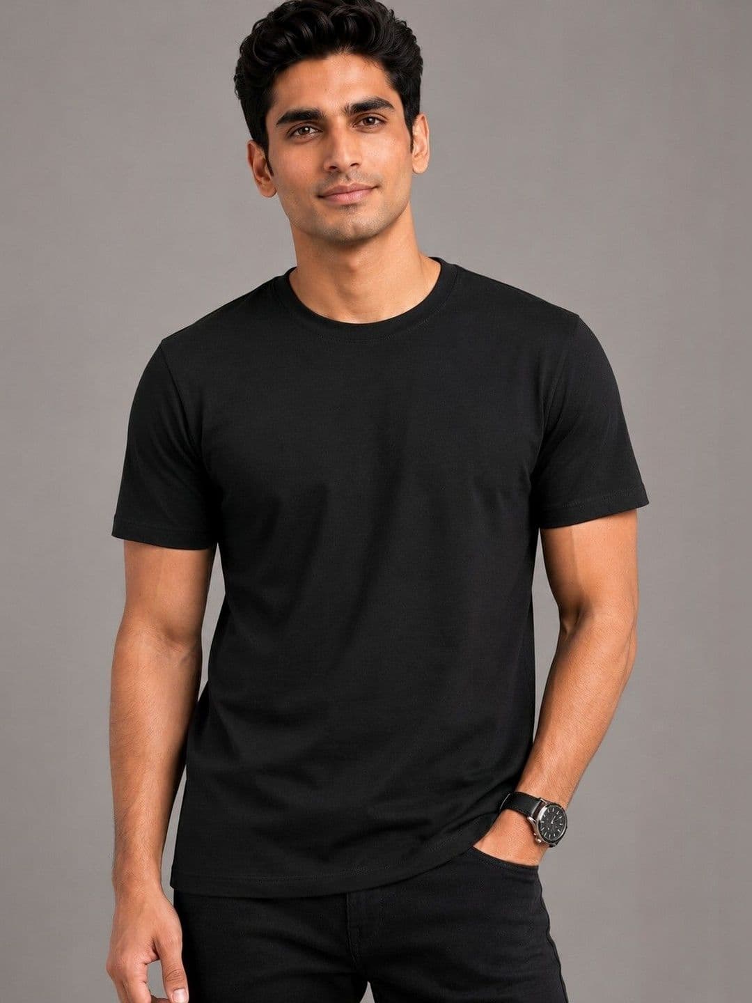 Onfleeks Men Pure Cotton T-shirt - view 1