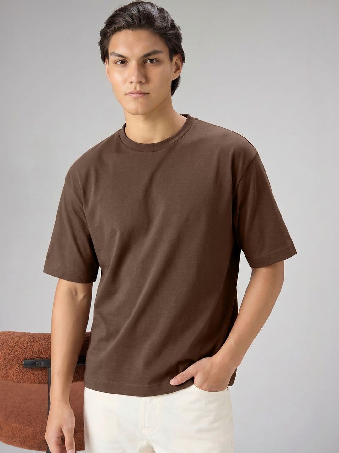 XYXX Men Drop-Shoulder Sleeves T-shirt - view 1