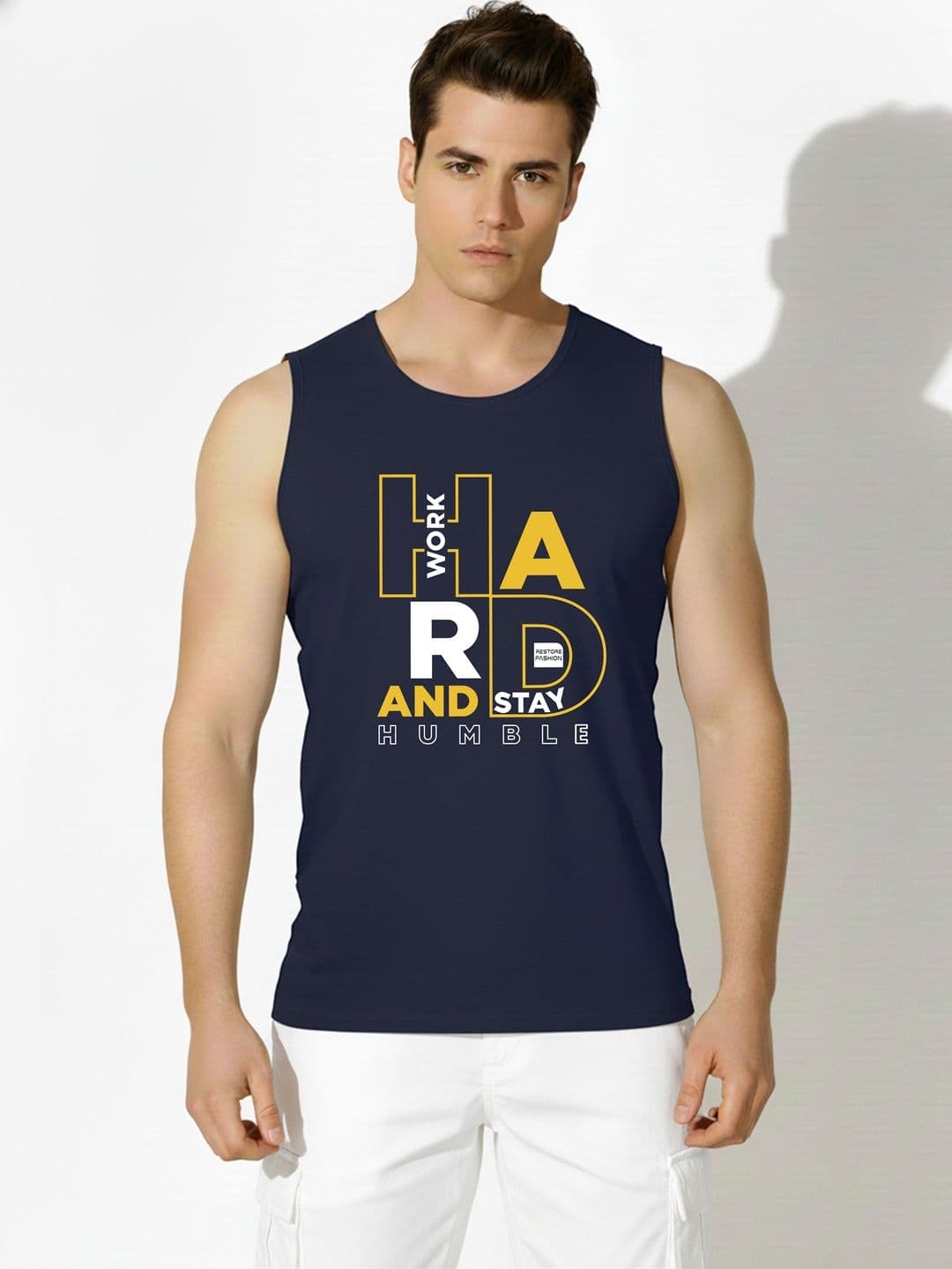 SKY HARBOAR Printed Cotton Tank - view 1