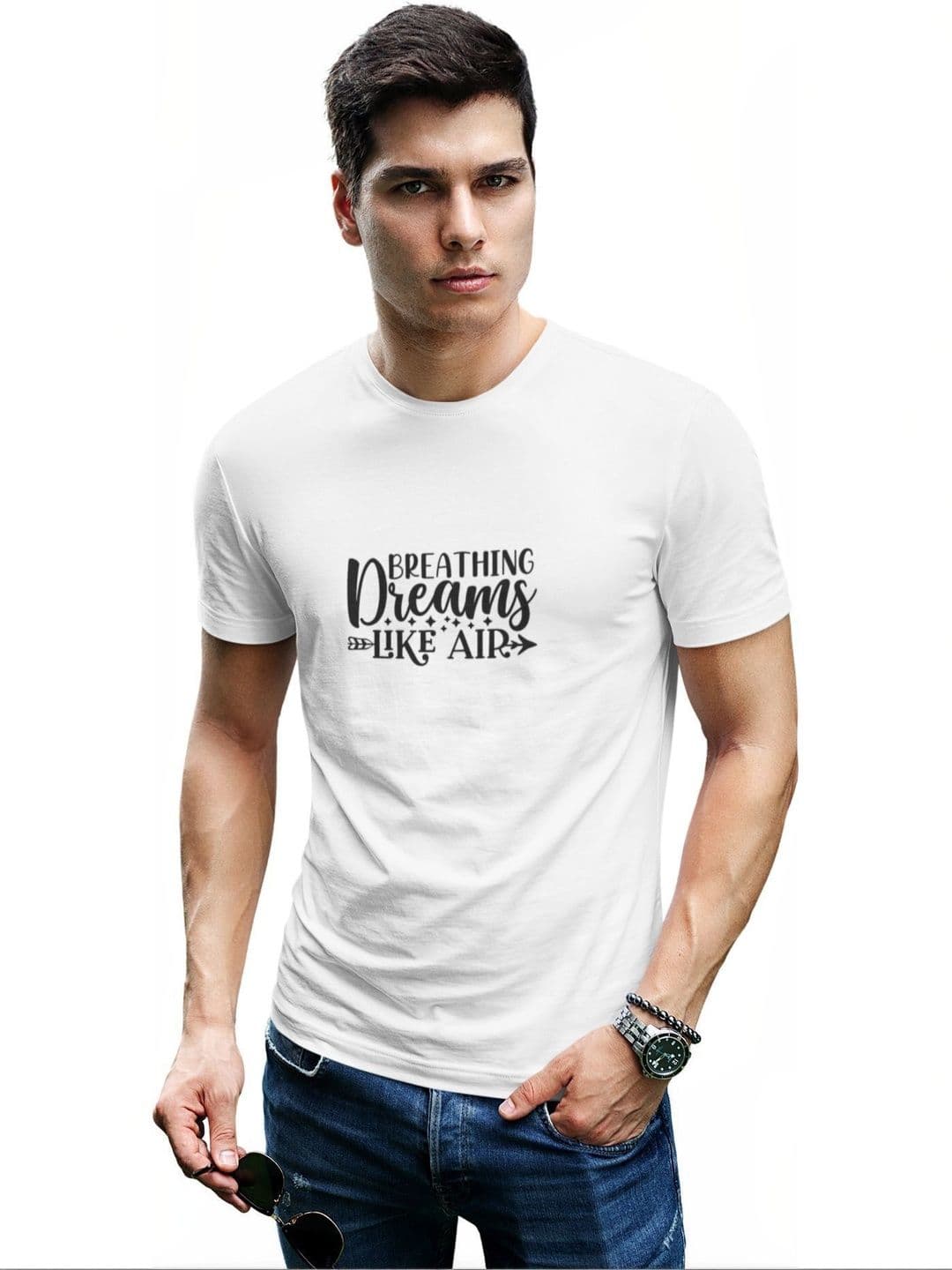 Sharnika Unisex Typography Printed T-shirt - view 1