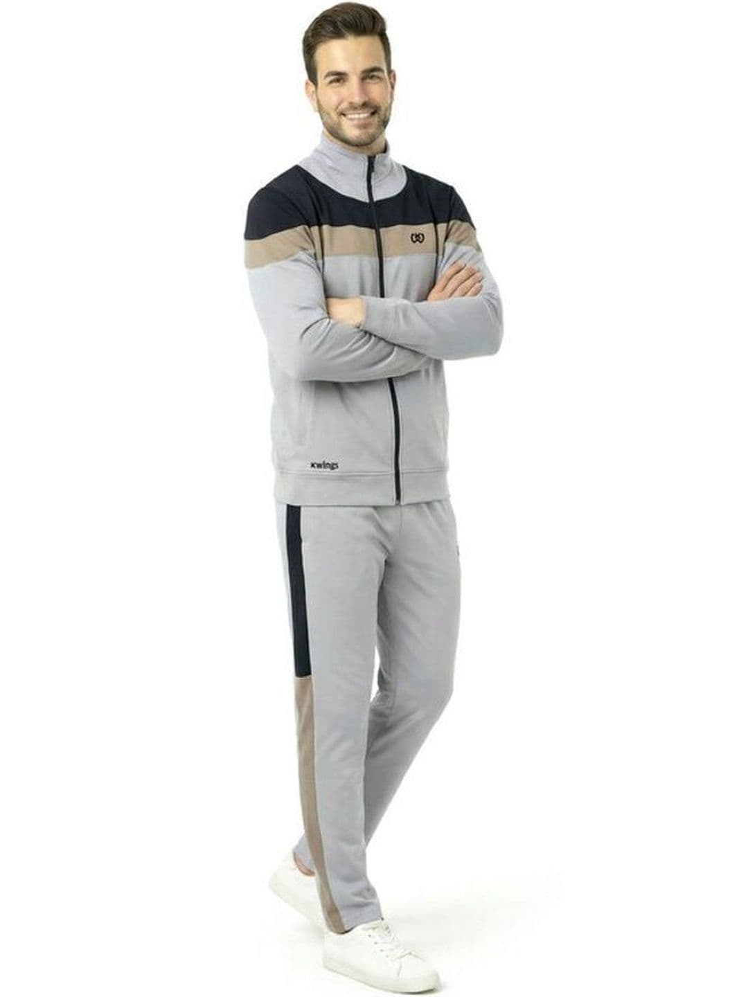 KWINGS Mock Collar Tracksuits - view 1