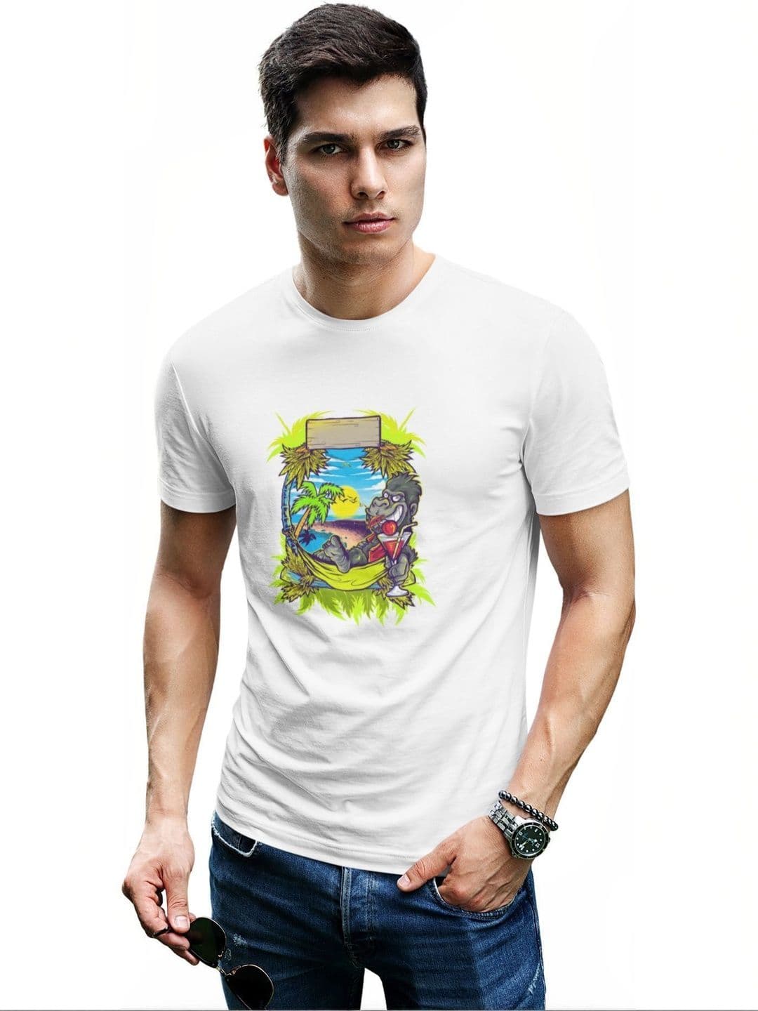 Sharnika Unisex Printed T-shirt - view 1