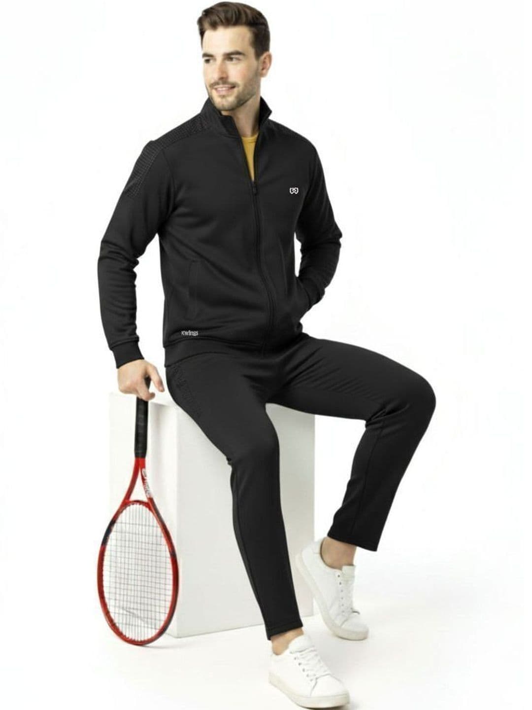 KWINGS Men Mock Collar Tracksuits - view 1