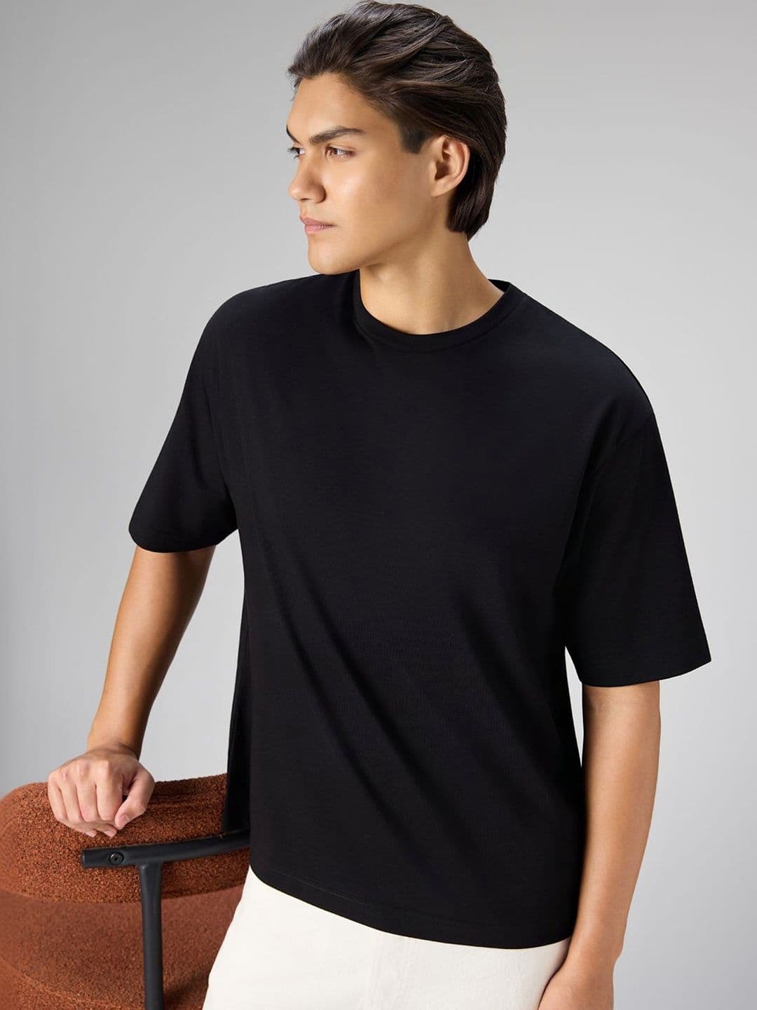 XYXX Men Drop-Shoulder Sleeves T-shirt - view 1