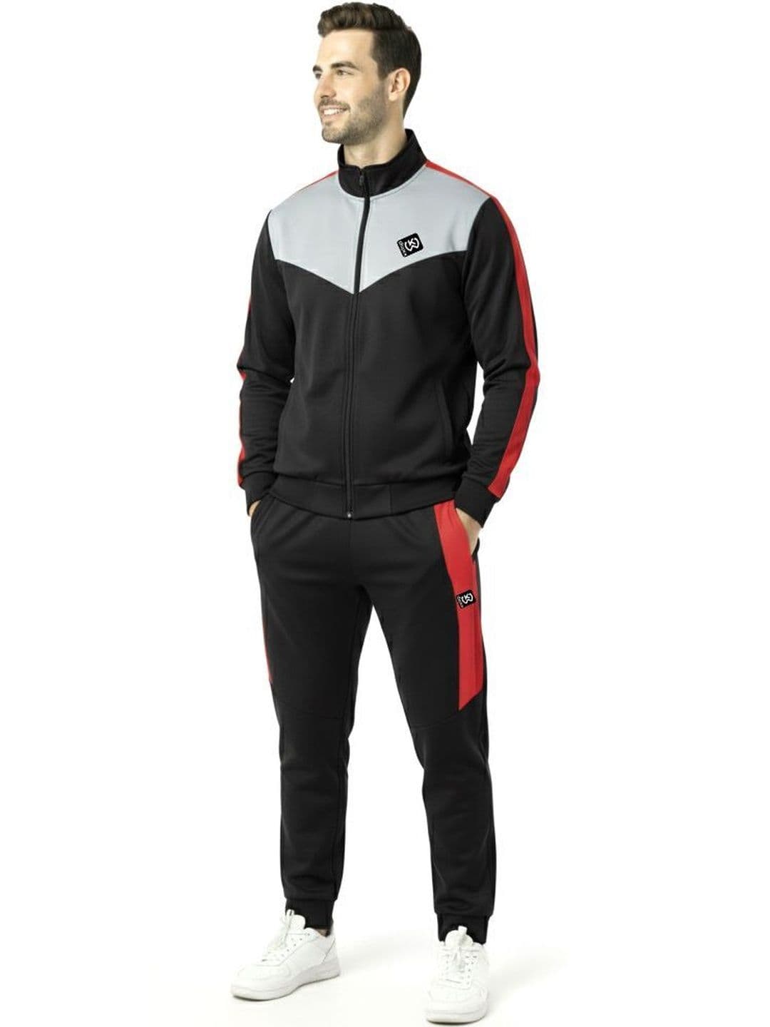 KWINGS Mock Collar Tracksuits - view 1