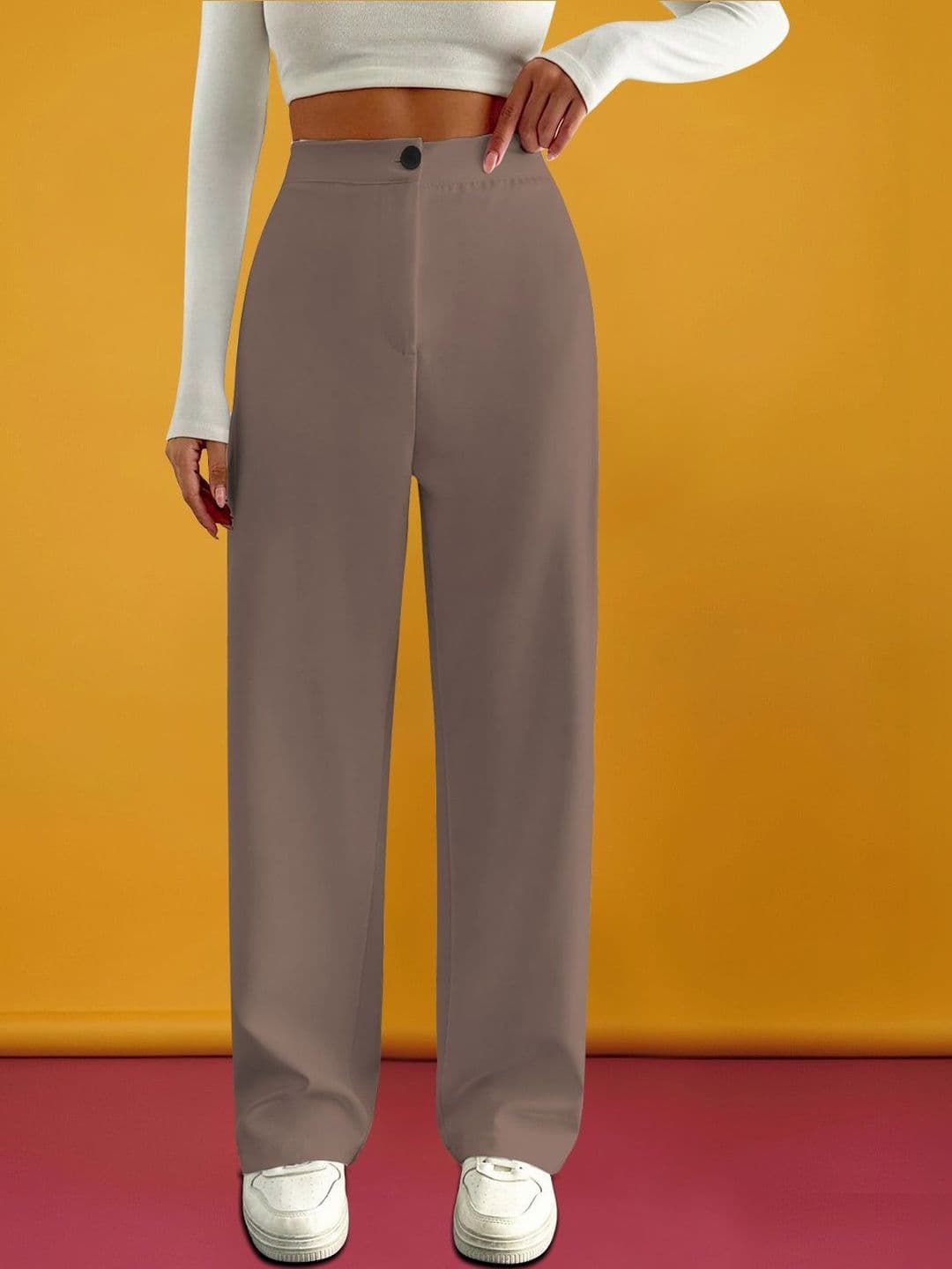 Neon Femme Women High-Rise Trousers - view 1