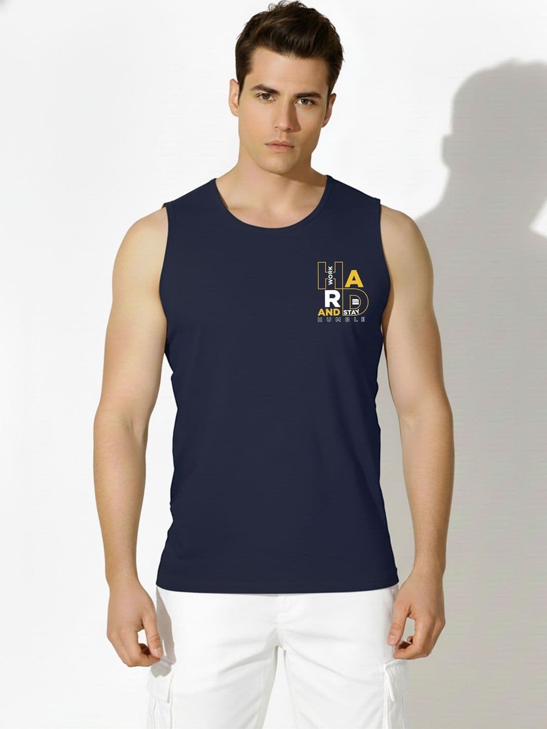 SKY HARBOAR Printed Cotton Tank - view 1