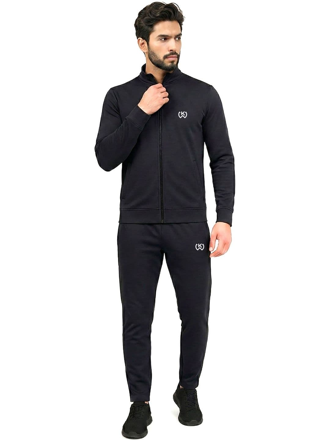 KWINGS Cotton Blend Mock Collar Tracksuits - view 1