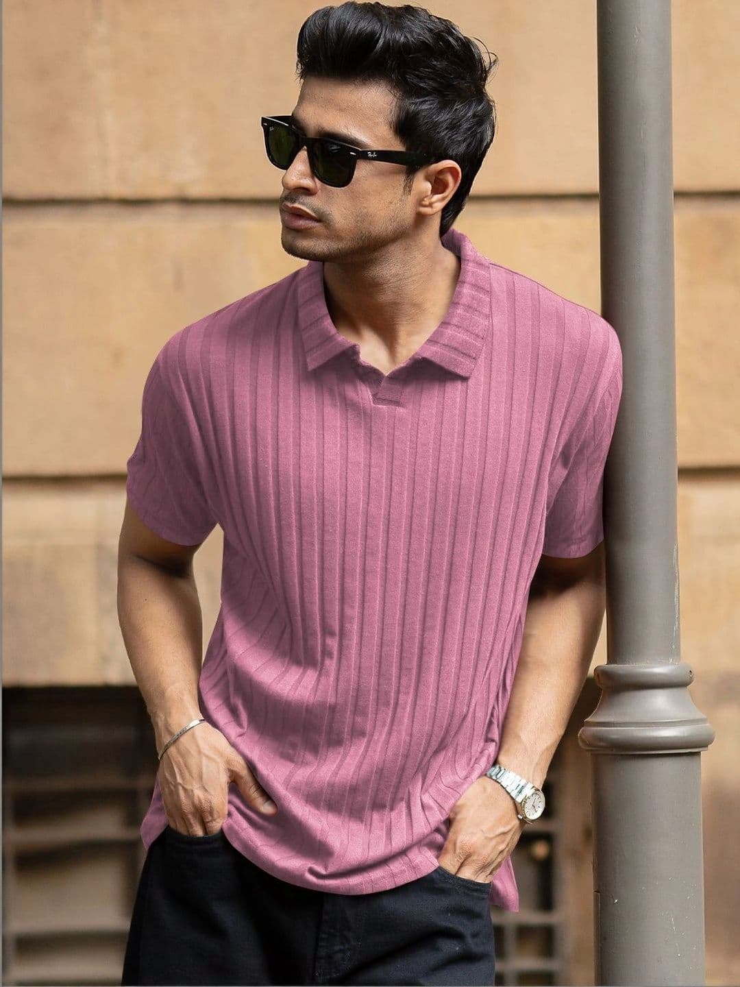 Moda Rapido Men Polo Collar T-shirt - view 1