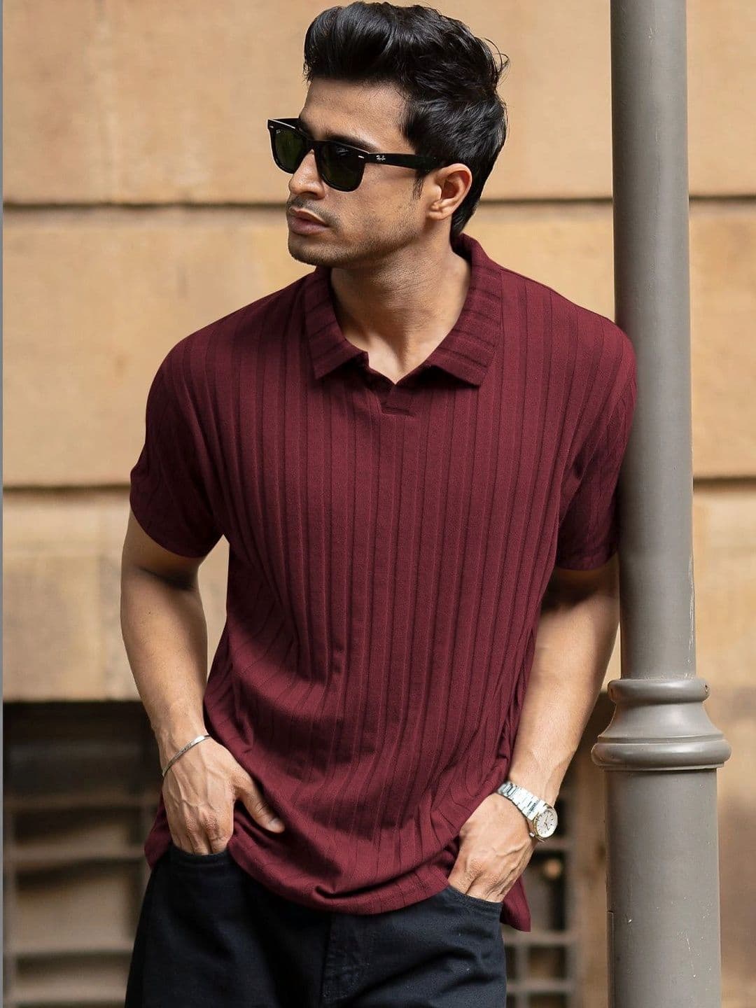 Moda Rapido Men Polo Collar T-shirt - view 1