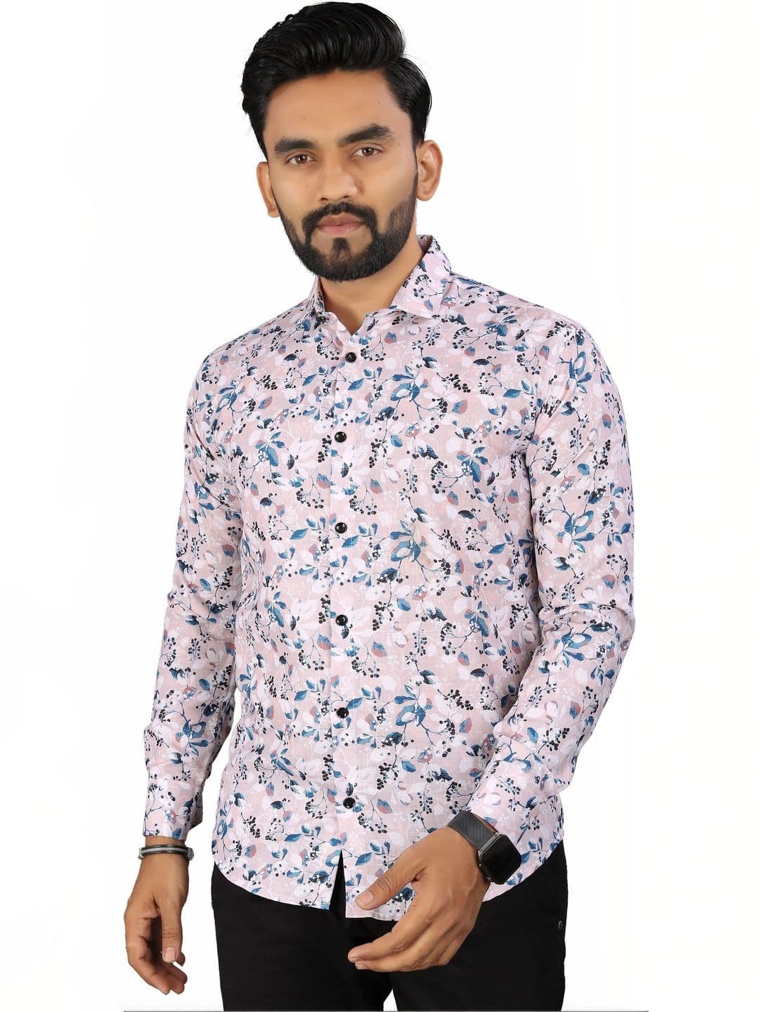AITAVIK OVERSEAS Men Classic Floral Printed Casual Shirt - view 1