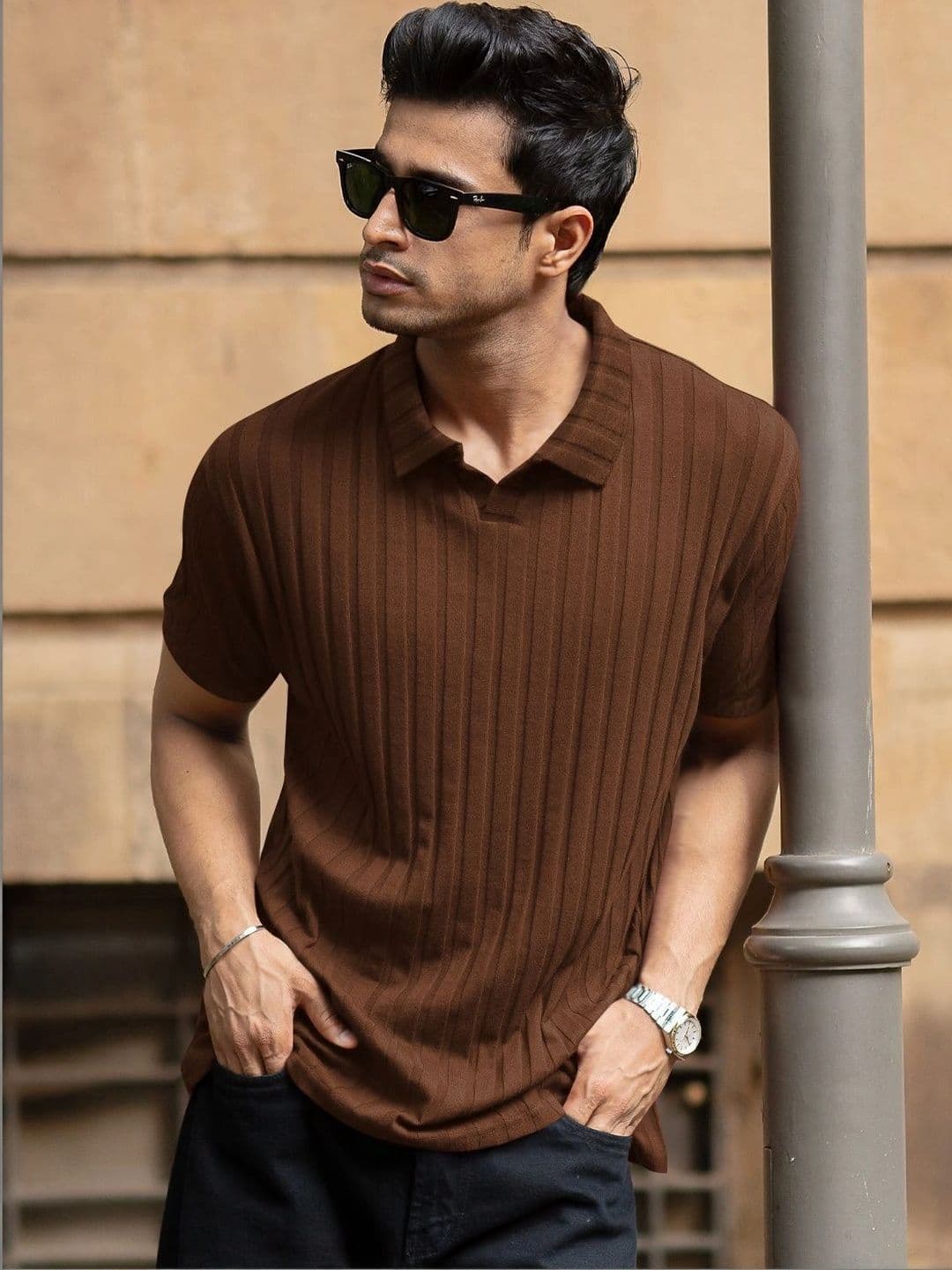 Moda Rapido Men Polo Collar T-shirt - view 1